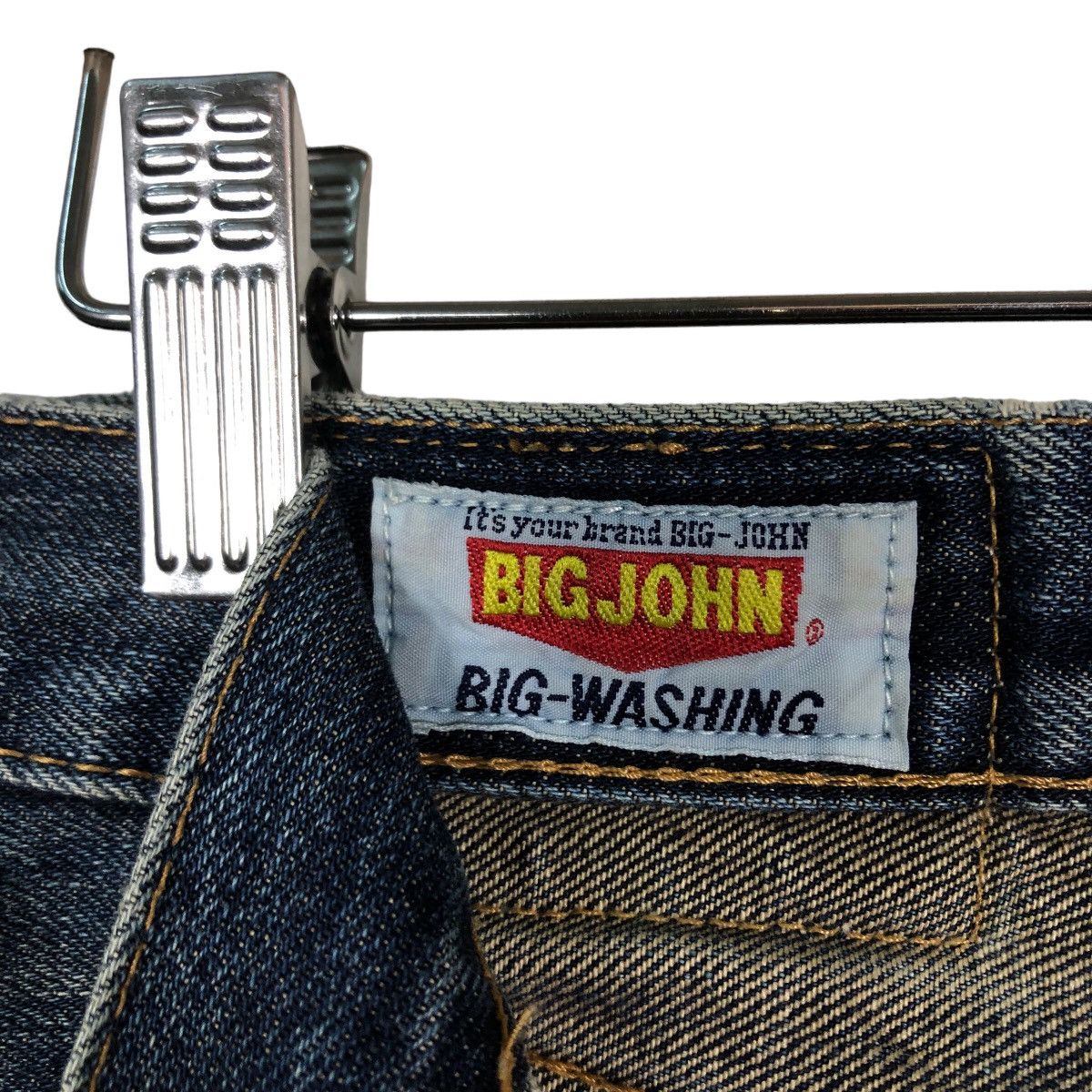 Japanese Brand 🔥Vintage Denim Jeans Big John Issey Miyake Size US 30 / EU 46 - 20 Thumbnail