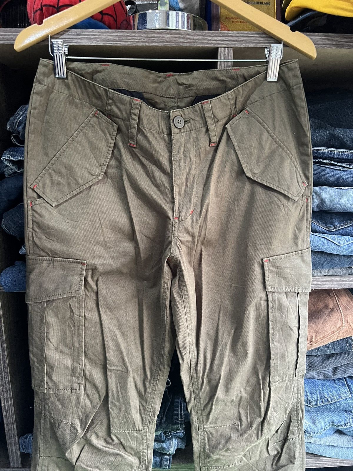 Takeo Kikuchi 🔥Takeo Kikuchi Cargo Pant Size US 31 - 3 Thumbnail
