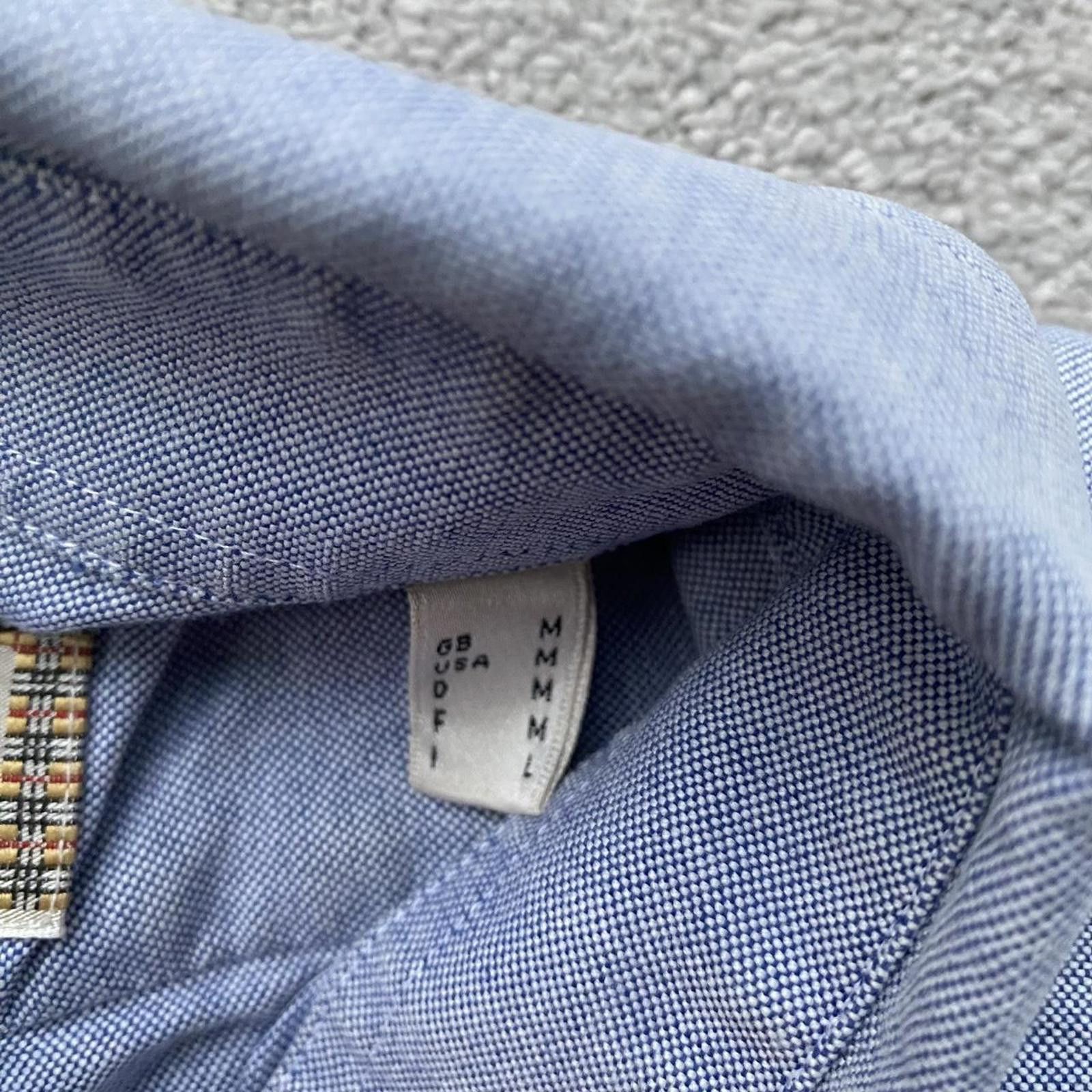 Burberry Thomas Burberry Vintage Short Sleeve Button Up Shirt Size US M / EU 48-50 / 2 - 6 Thumbnail