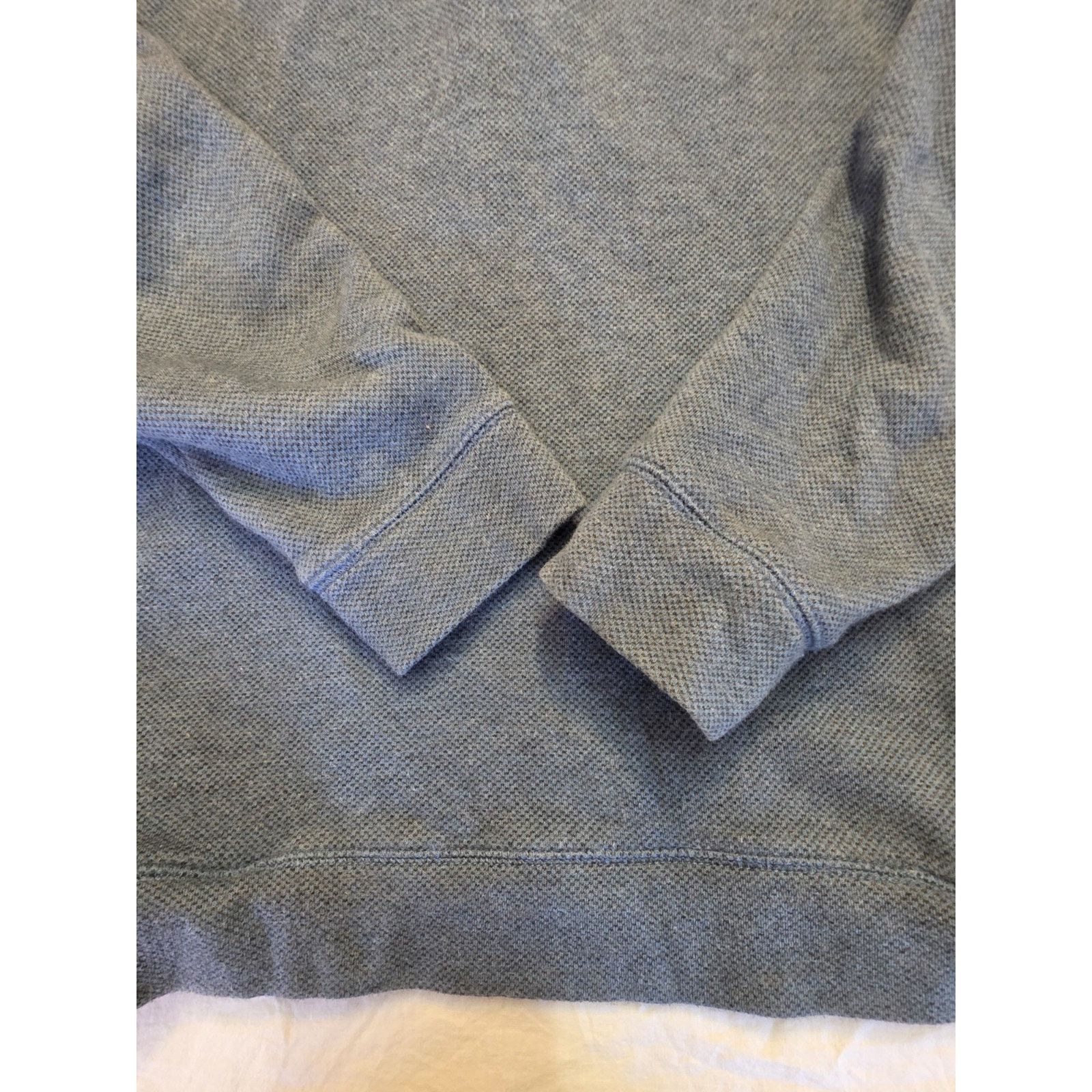 Cole Haan Cole Haan Men's Grey Quarter Zip Longsleeve Size Large Size US L / EU 52-54 / 3 - 3 Thumbnail