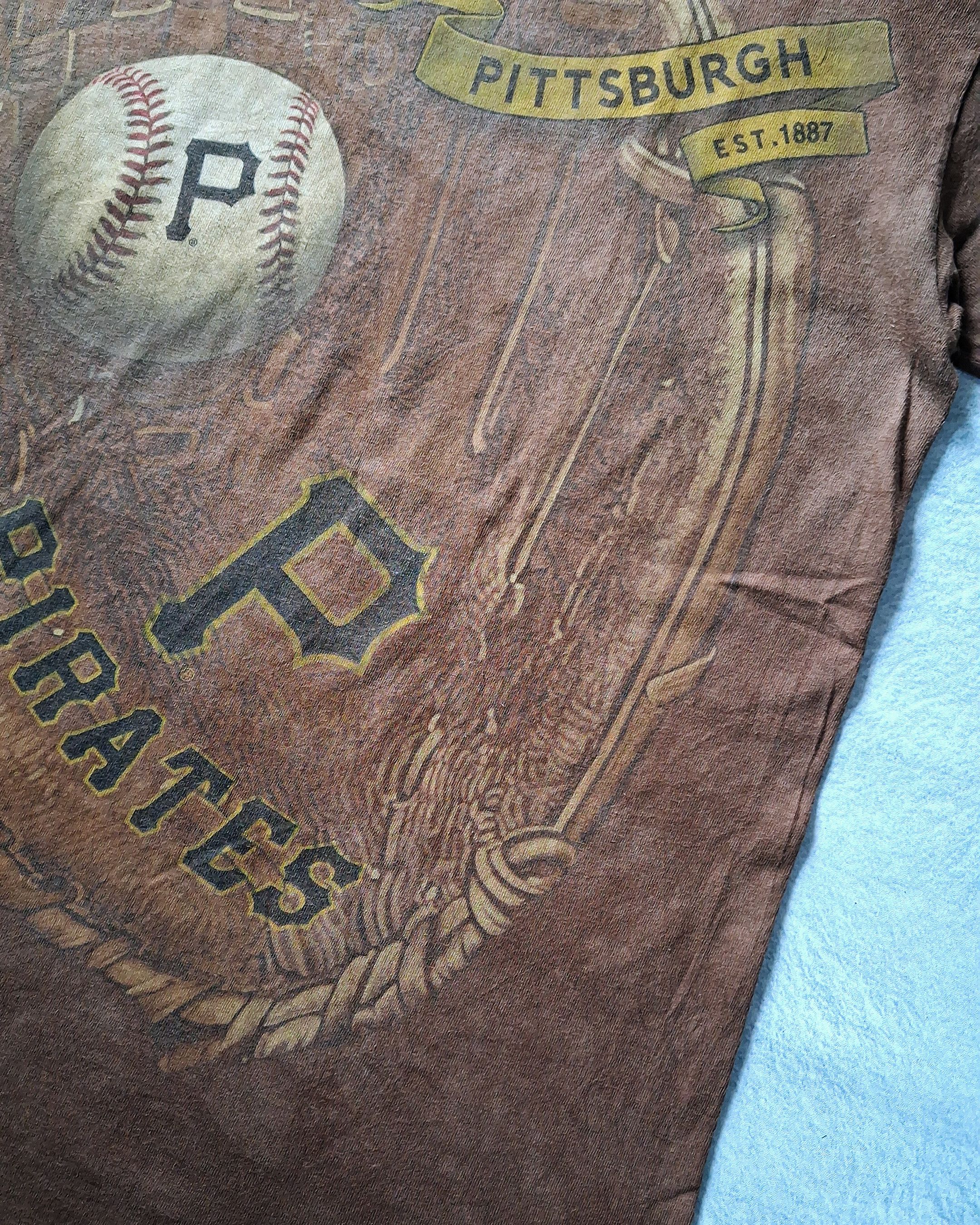 Liquid Blue MLB PITTSBURGH PIRATES GLOVE LIQUID BLUE 2016 BROWN WASHED Size US XL / EU 56 / 4 - 5 Thumbnail