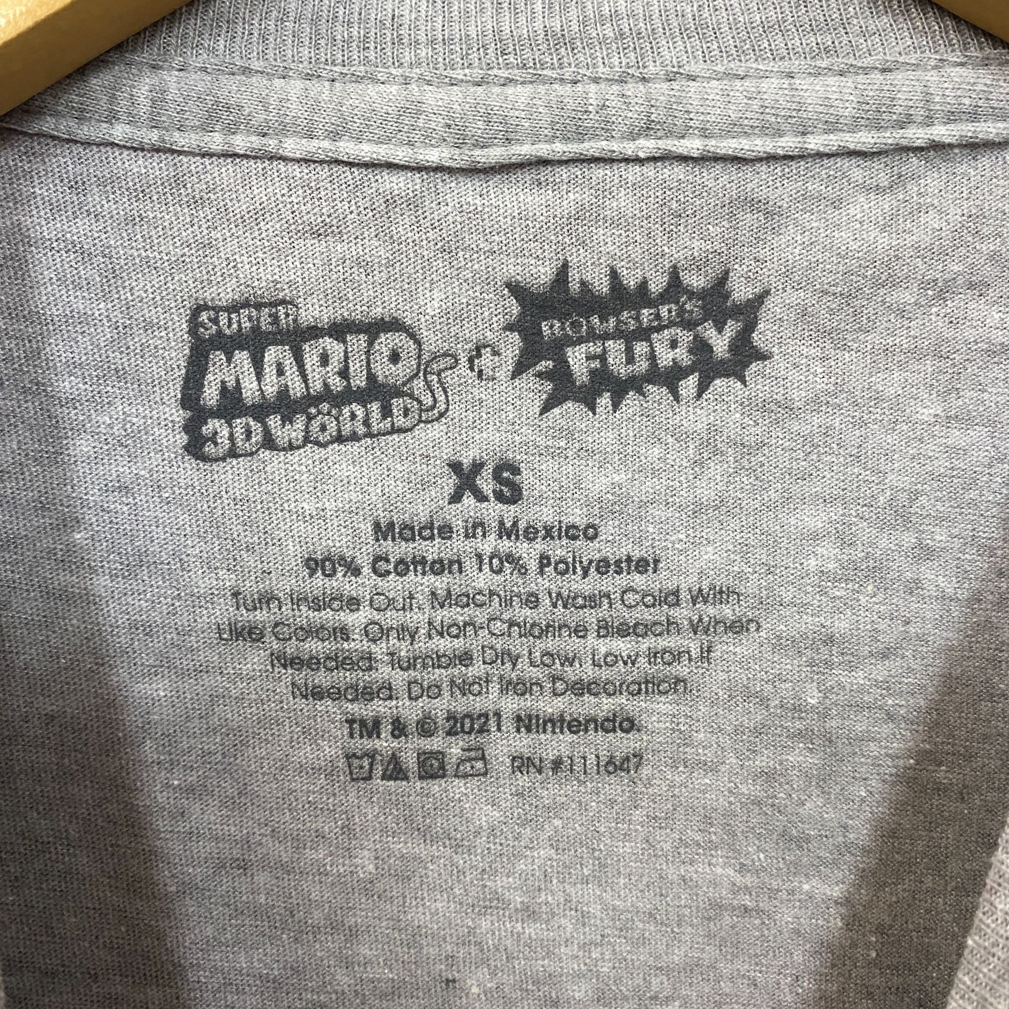 Nintendo Super Mario 3D World Bowser's Fury Character Cat Costume T-S Size US XS / EU 42 / 0 - 4 Thumbnail