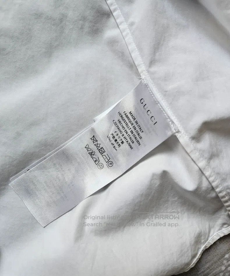 Gucci Gucci Show-style shirt Size XS / US 0-2 / IT 36-38 - 8 Thumbnail