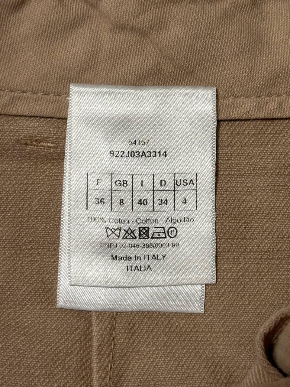 Dior Dior Pink Cotton Skirt Size 27" / US 4 / IT 40 - 5 Thumbnail