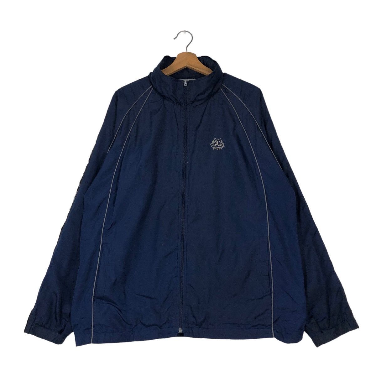 Japanese Brand 🔥Zipper Jacket Streetwear Plenty Tough Sport Big Logo Size US L / EU 52-54 / 3 - 1 Thumbnail