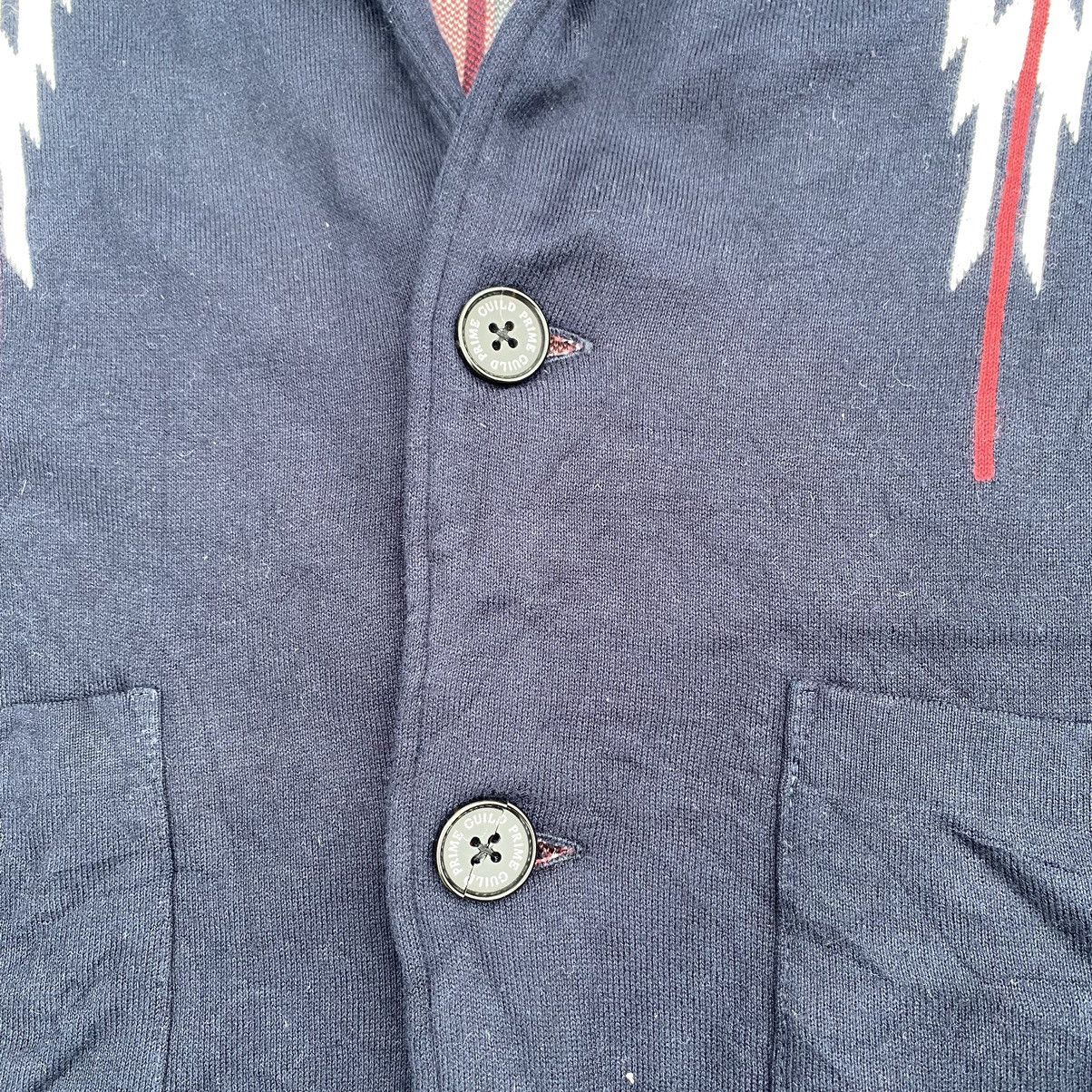 Japanese Brand Japanese Native Chimayo Pattern Knit Jacket Size US S / EU 44-46 / 1 - 7 Thumbnail