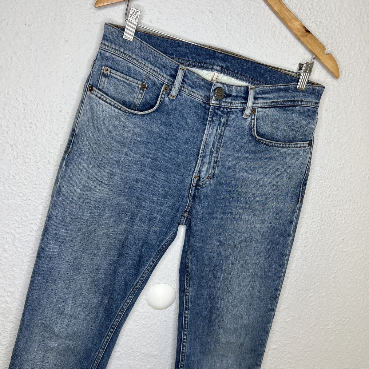 Acne Studios Acne Studios Denim Jeans Pants North Mid Blue Trousers Size US 32 / EU 48 - 4 Thumbnail