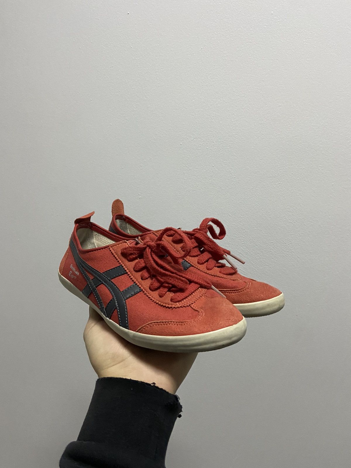 Asics × Vintage Asics Onitsuka Tiger Vintage Sneakers Low Top stripe Size US 6 / IT 36 - 1 Thumbnail