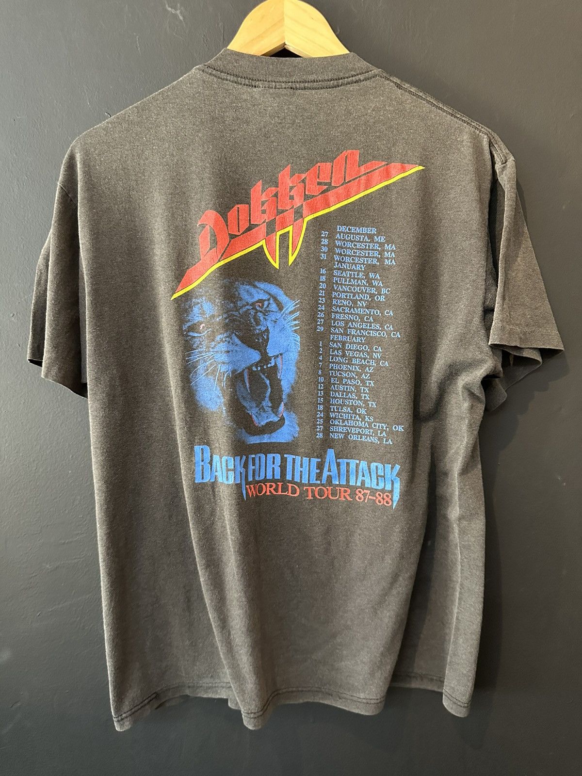 Band Tees × Kanye West × Vintage DOKKEN Size US M / EU 48-50 / 2 - 2 Thumbnail