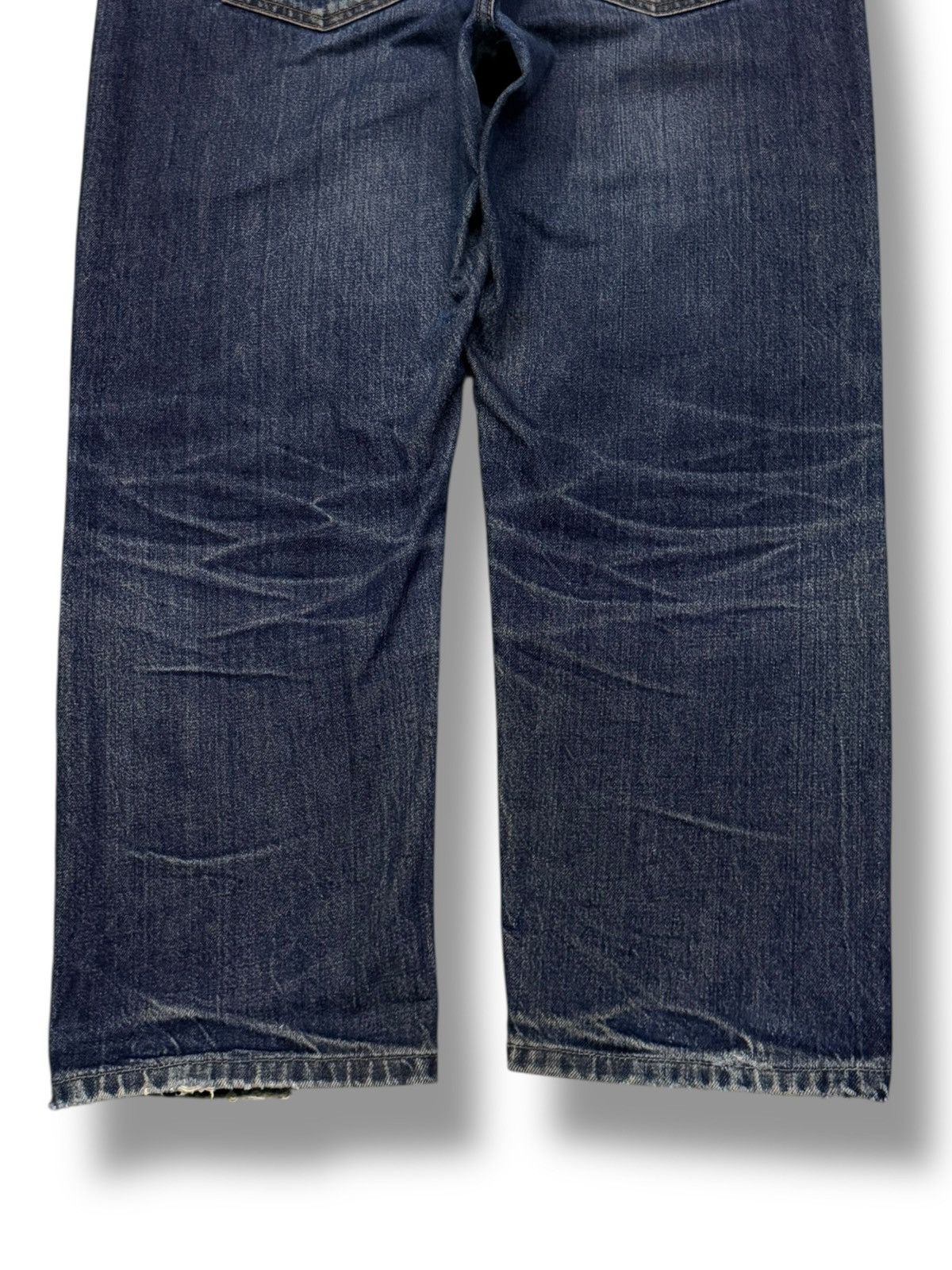 Uniqlo Vintage Uniqlo Jeans Selvedge Denim Japan | Vintage Faded 36 Size US 36 / EU 52 - 7 Thumbnail