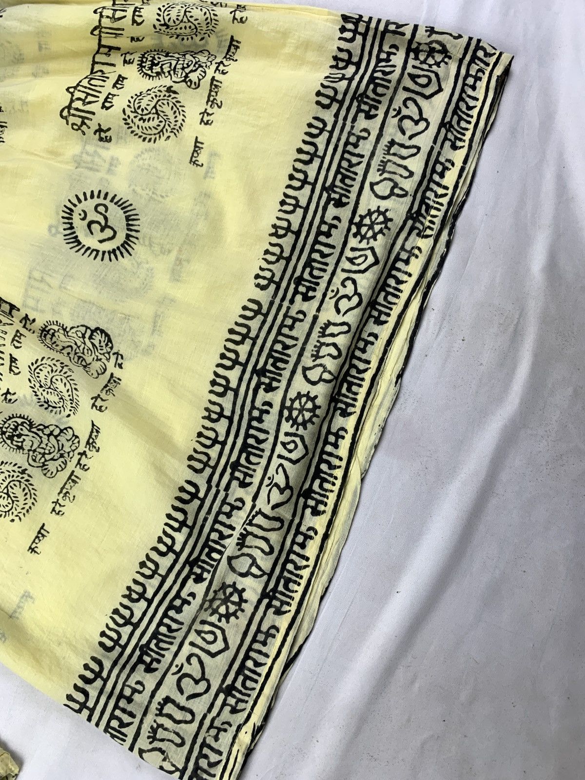 Japanese Brand 2000s ALESS Lemon Traditional Hindhi Milkmaid Dressy Top Size M / US 6-8 / IT 42-44 - 7 Thumbnail