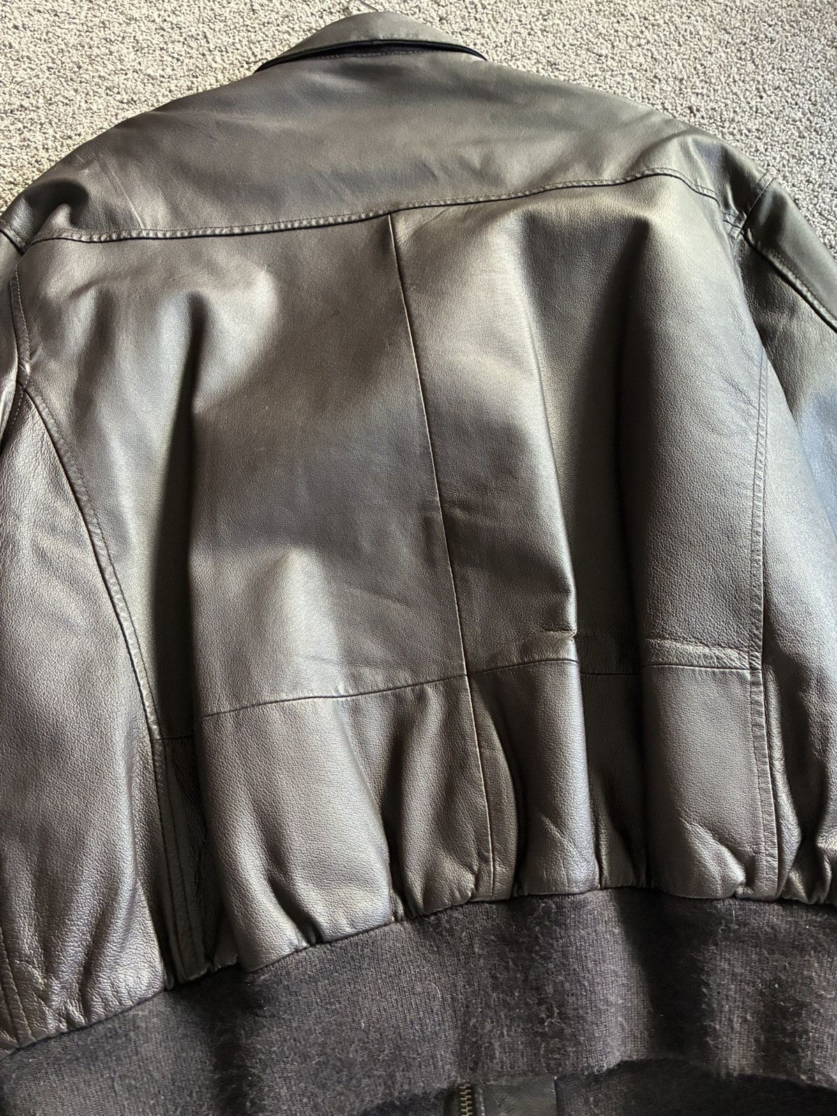 Other A-2 flight leather jacket 431st fighter squadron Size US XL / EU 56 / 4 - 3 Thumbnail