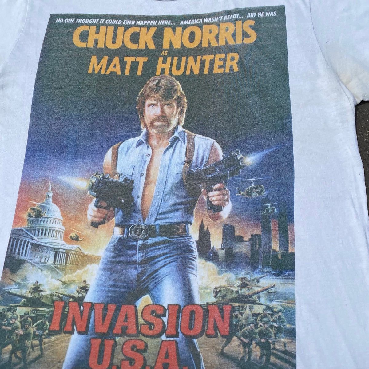 Vintage RARE ‼️ Chuck Norris Size US L / EU 52-54 / 3 - 2 Thumbnail