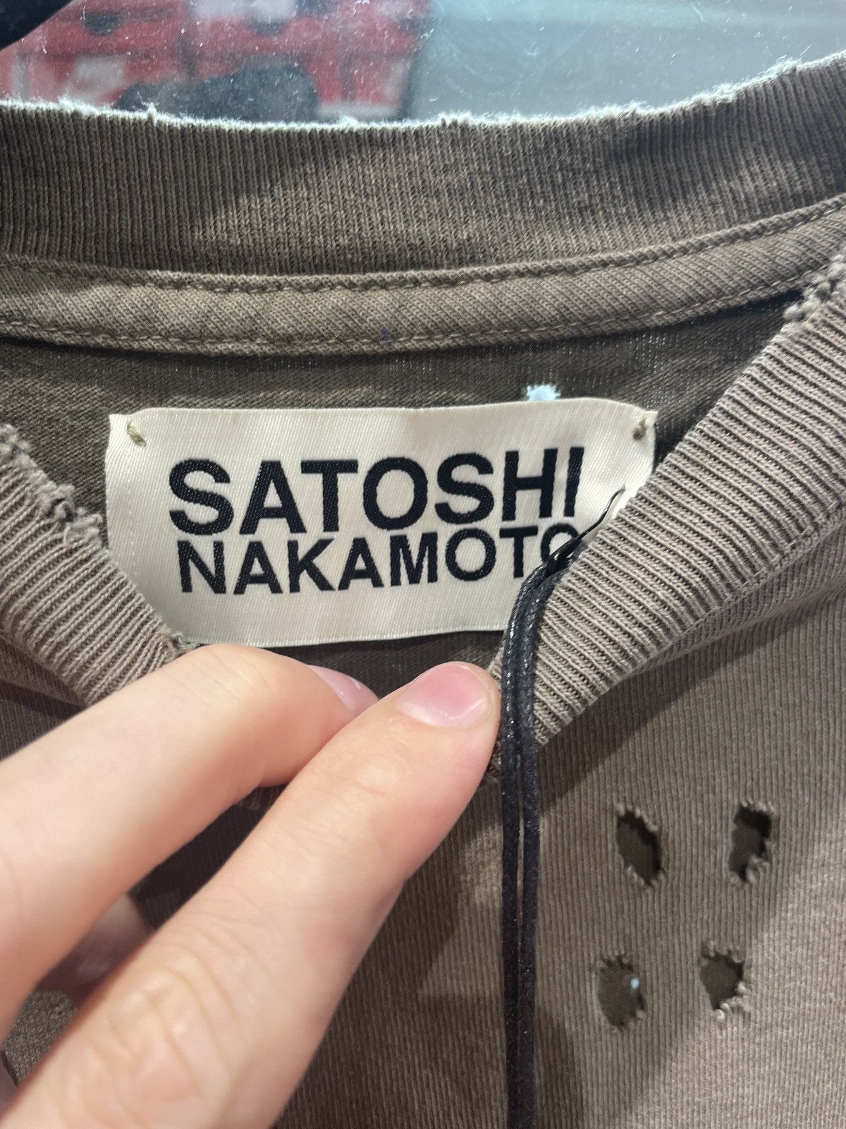 Satoshi Nakamoto Satoshi Nakamoto Chain Stitch T-Shirt Size US S / EU 44-46 / 1 - 4 Thumbnail