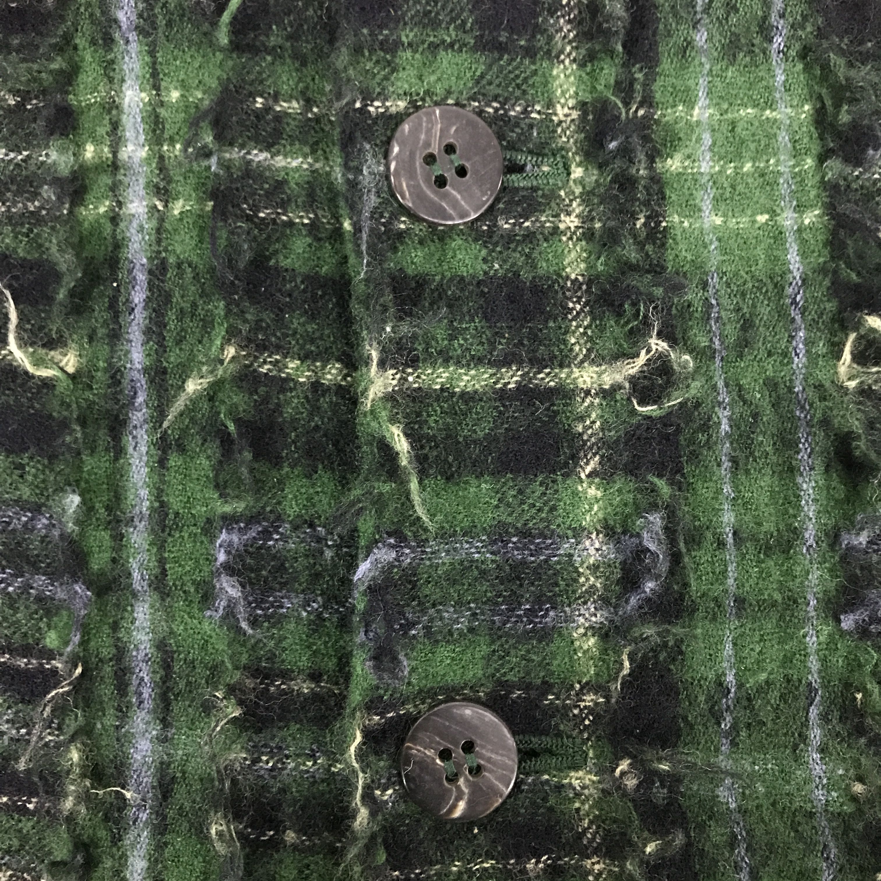 Japanese Brand Jurgen Lehl japan patchwork design Button Jacket K73B10 Size US M / EU 48-50 / 2 - 9 Thumbnail