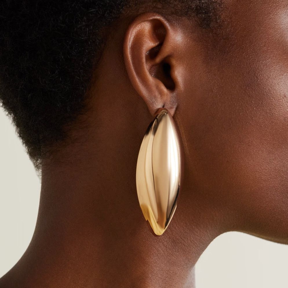 Other Jennifer Fisher | Puffy Dagger Earrings in Yellow Gold Size ONE SIZE - 10 Thumbnail