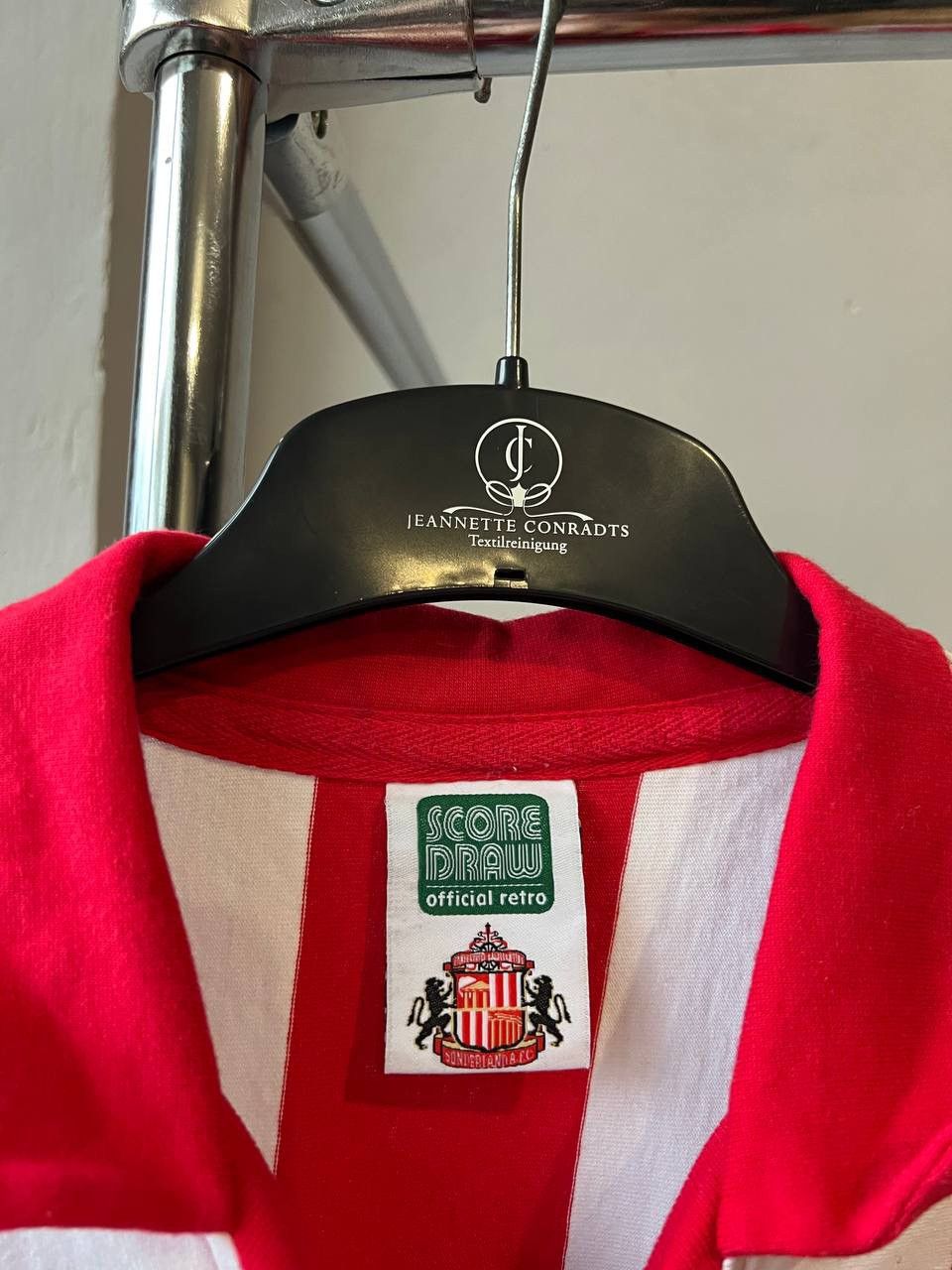 Vintage 1973 SUNDERLAND FC REMAKE SOCCER JERSEY FOOTBALL SHIRT HOME Size US S / EU 44-46 / 1 - 7 Thumbnail