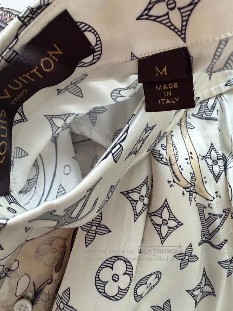 Louis Vuitton Louis Vuitton Mulberry silk shirt Size US M / EU 48-50 / 2 - 8 Thumbnail