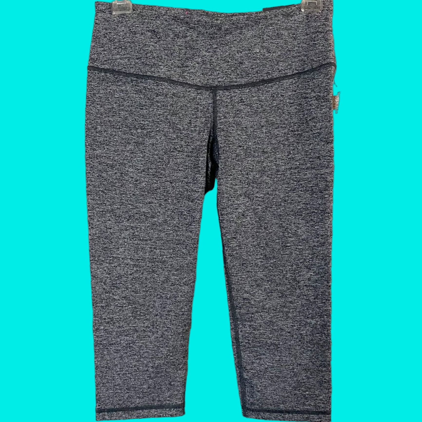 Victoria's Secret Victoria's Secret Knockout Crop Leggings Women's Small Gray Athletic Stretch New Size 28" / US 6 / IT 42 - 1 Thumbnail