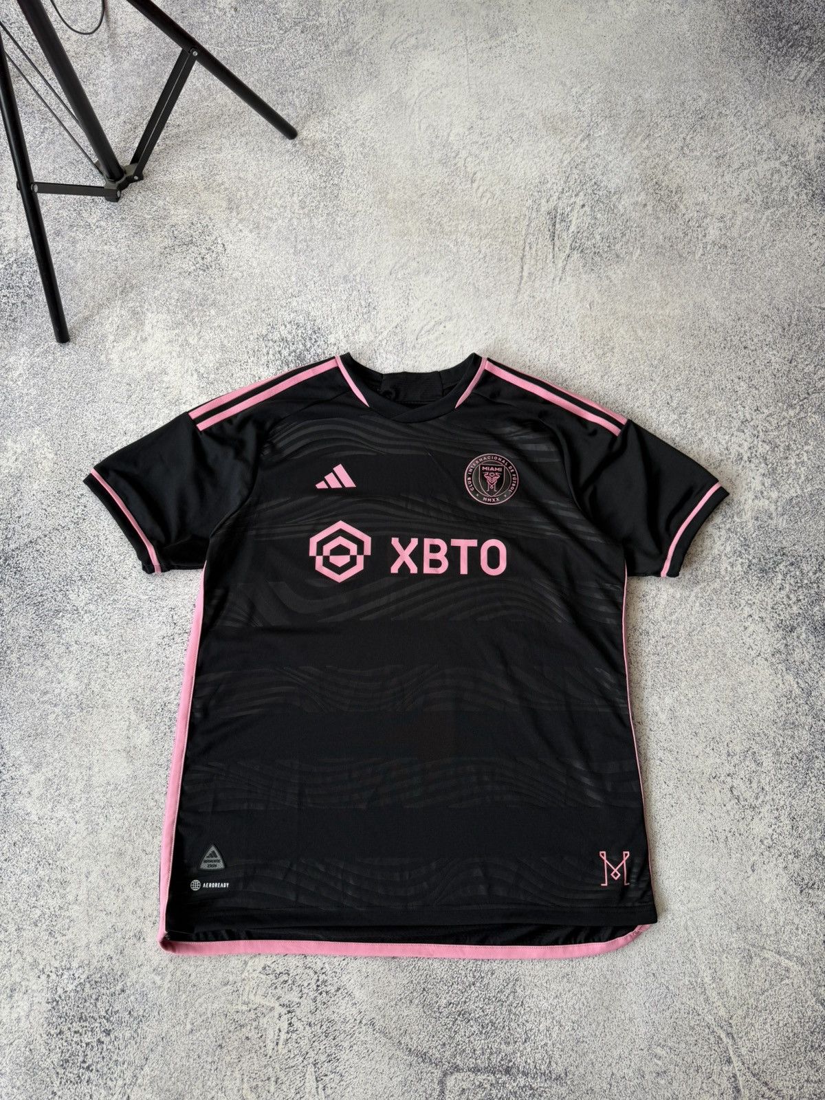 Adidas Inter Miami 2023 Away Jersey | Vintage Soccer Size US XL / EU 56 / 4 - 1 Thumbnail