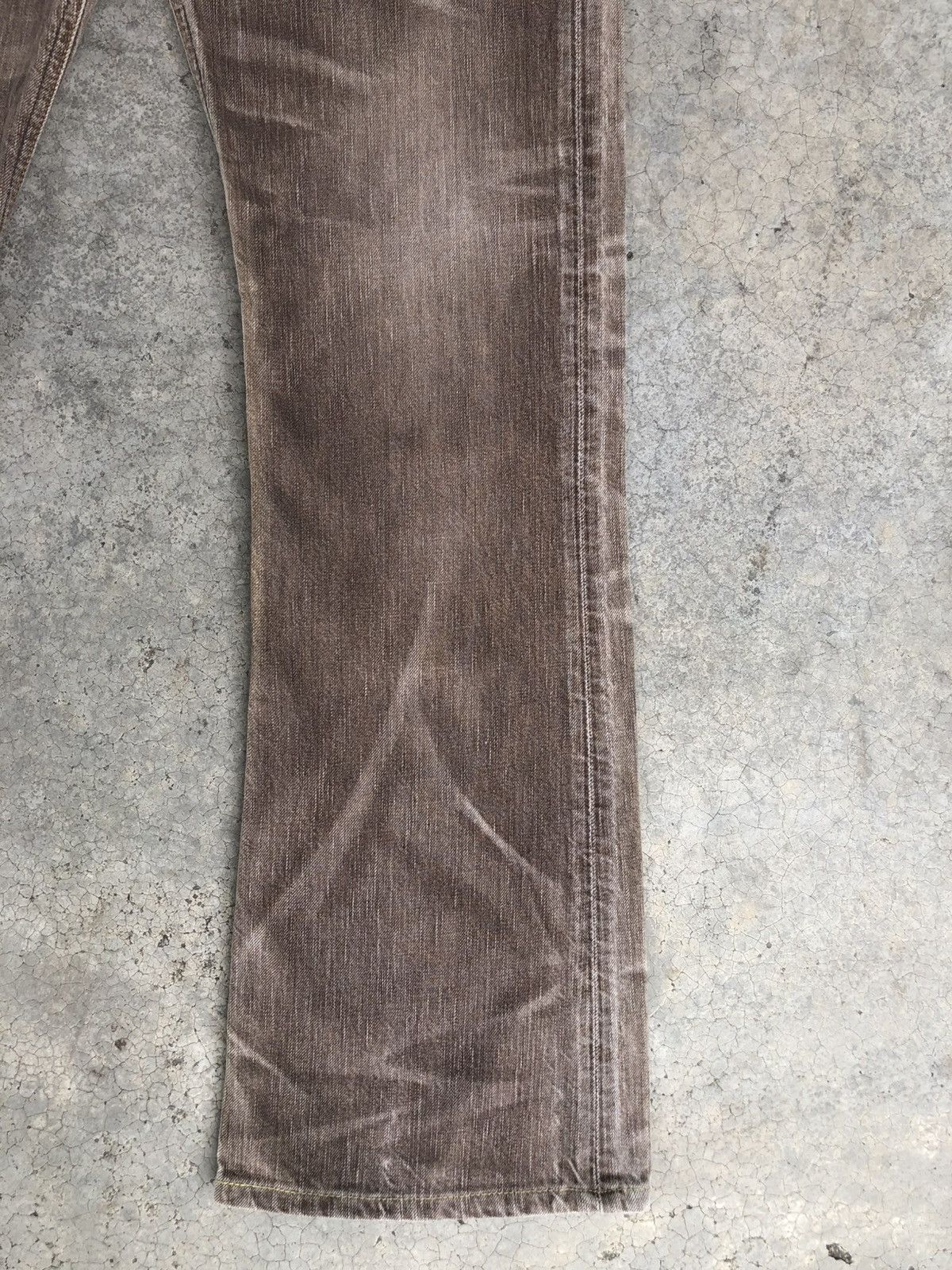 If Six Was Nine Japanese Edwin Flared Jeans Distressed Jeans Size US 32 / EU 48 - 7 Thumbnail