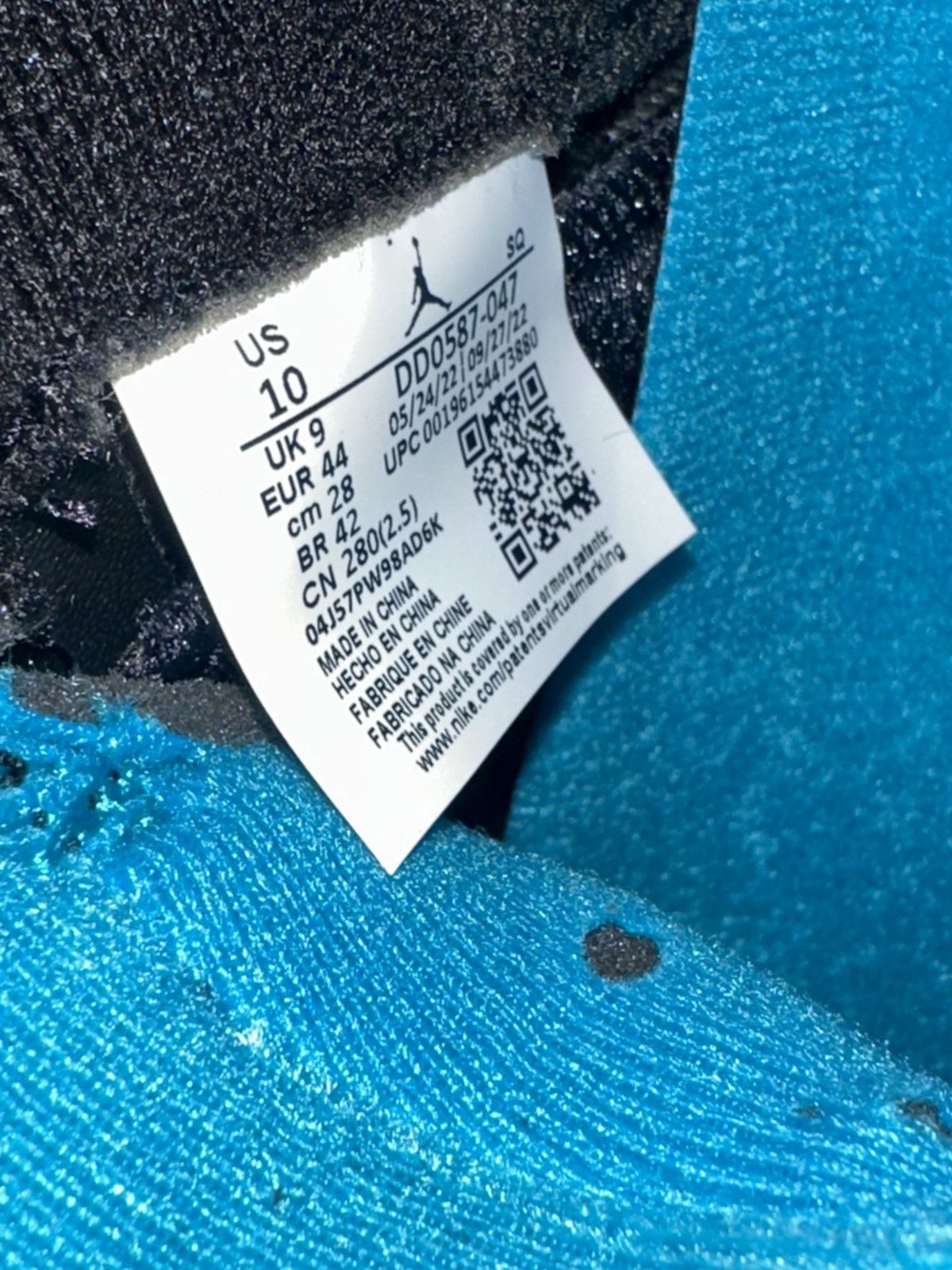 Jordan Brand Air Jordan 5 ‘Aqua’ Size US 10 / EU 43 - 7 Thumbnail