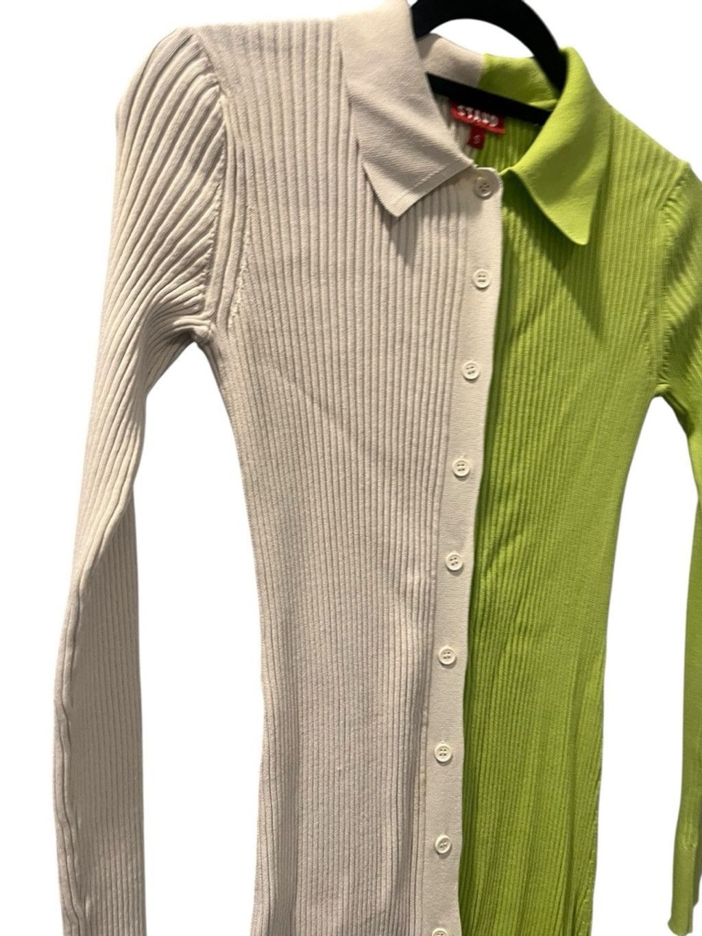 Staud STAUD Mini Milton Dress Women's Size Small Ribbed Knit Size S / US 4 / IT 40 - 6 Thumbnail