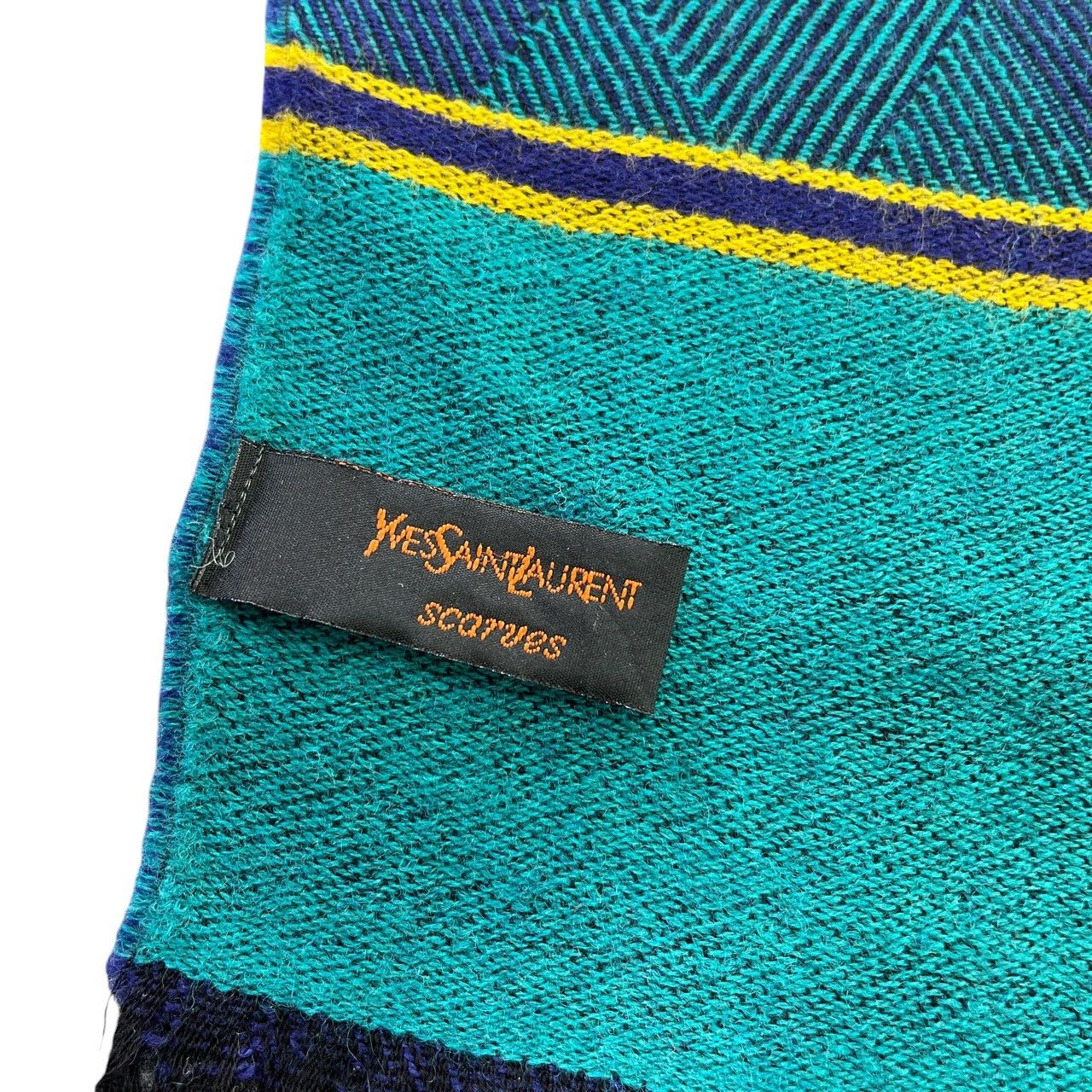Vintage Yves Saint Laurent Scarf / Muffler / Neckwear T727 Size ONE SIZE - 5 Thumbnail