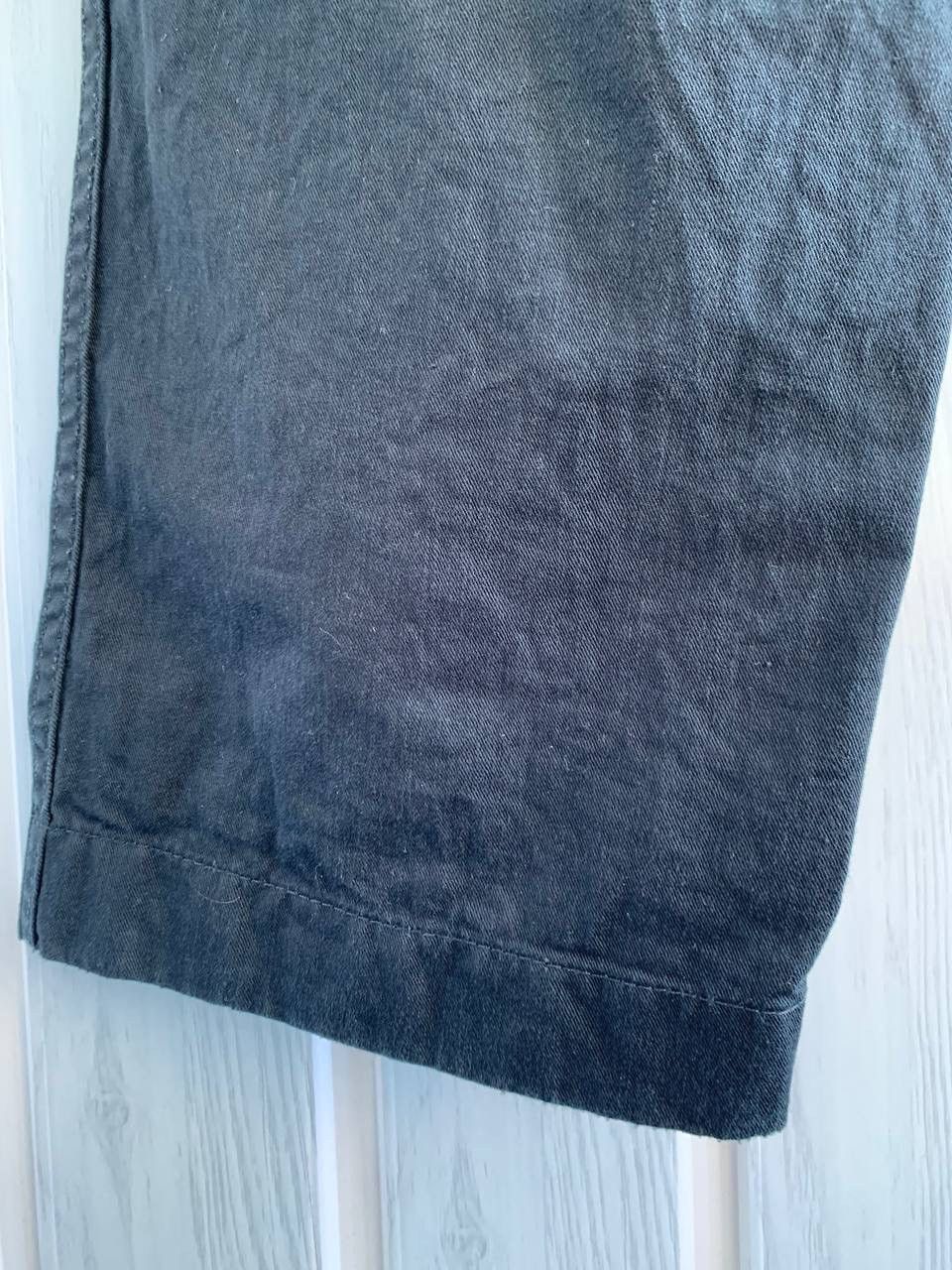 *A VONTADE × Japanese Brand A VONTADE Navy Sanforized Cotton By Drive On Track Trousers Size US 33 - 16 Thumbnail
