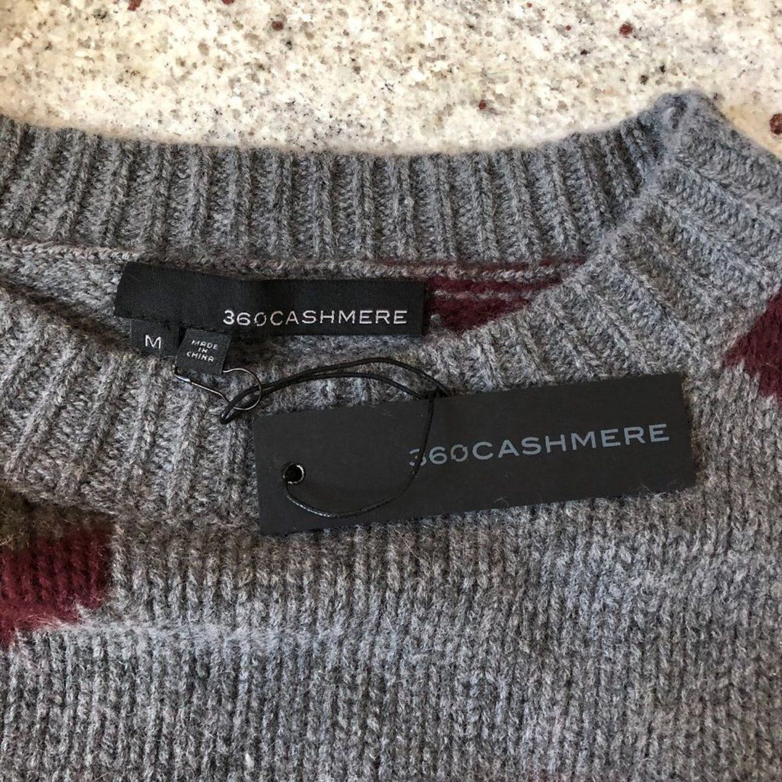 360Cashmere Camo Print Wool & Cashmere Sweater Size S / US 4 / IT 40 - 7 Thumbnail