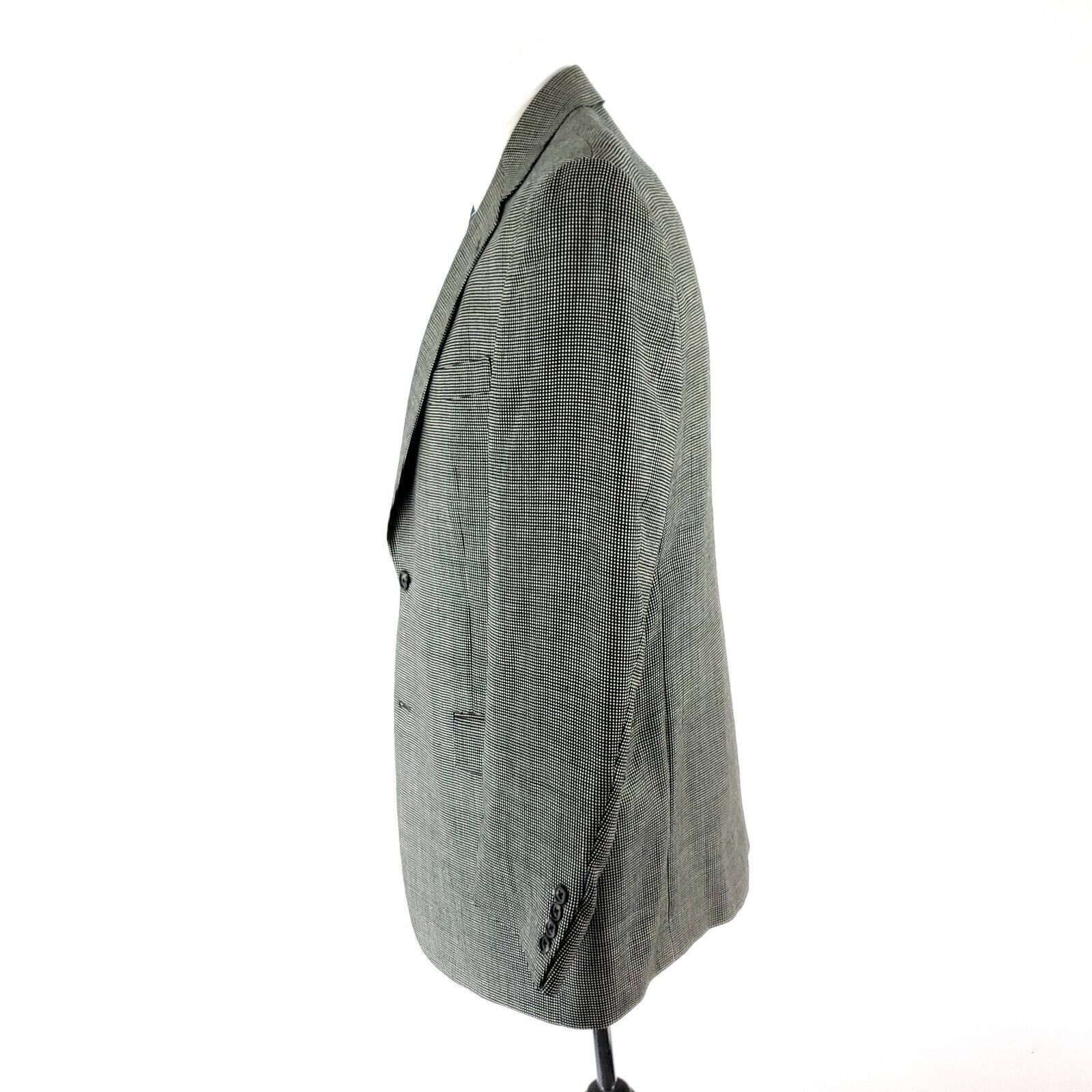 Hart Schaffner Marx Hart Schaffner Marx 1887 Textured Wool 2 Button Sport Coat 4 Size 40R - 4 Thumbnail