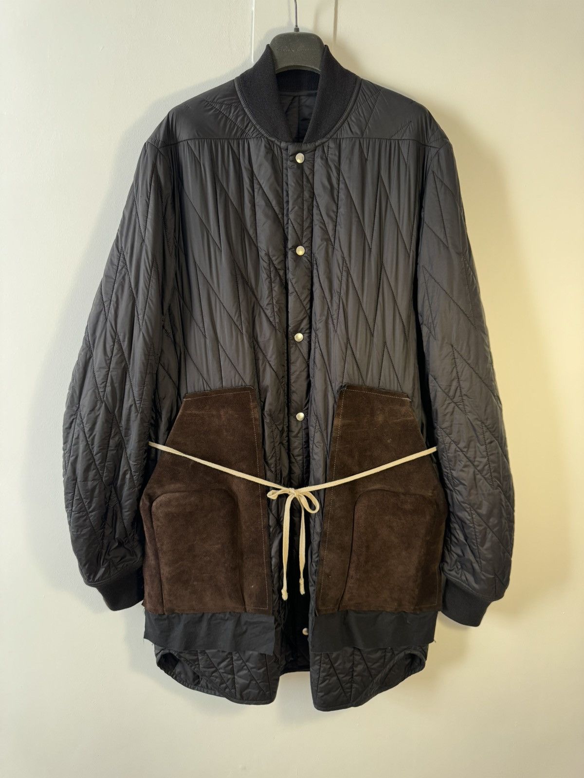 Rick Owens Rick Owens FW19 LARRY Quilted Coat liner Size 52 | Grailed
