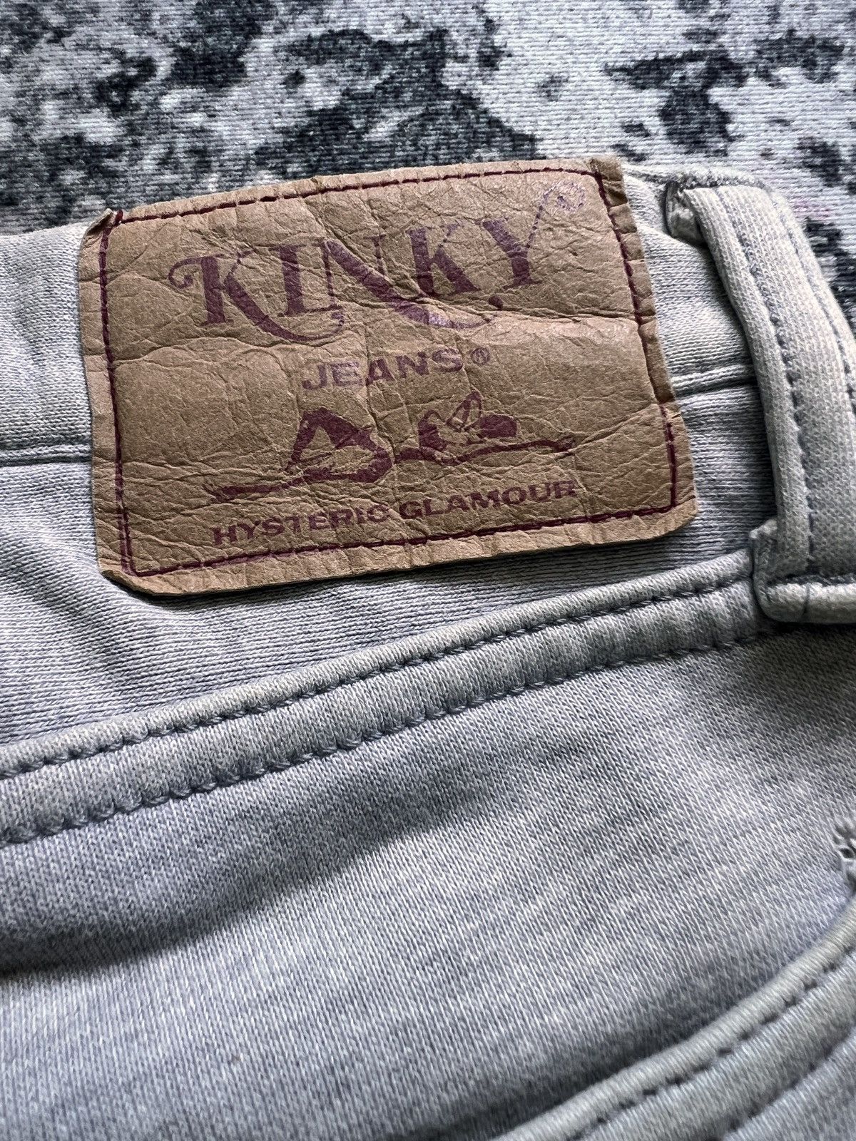 Hysteric Glamour Hysteric Glamour Kinky Jeans Sweatpants Size US 32 / EU 48 - 11 Thumbnail
