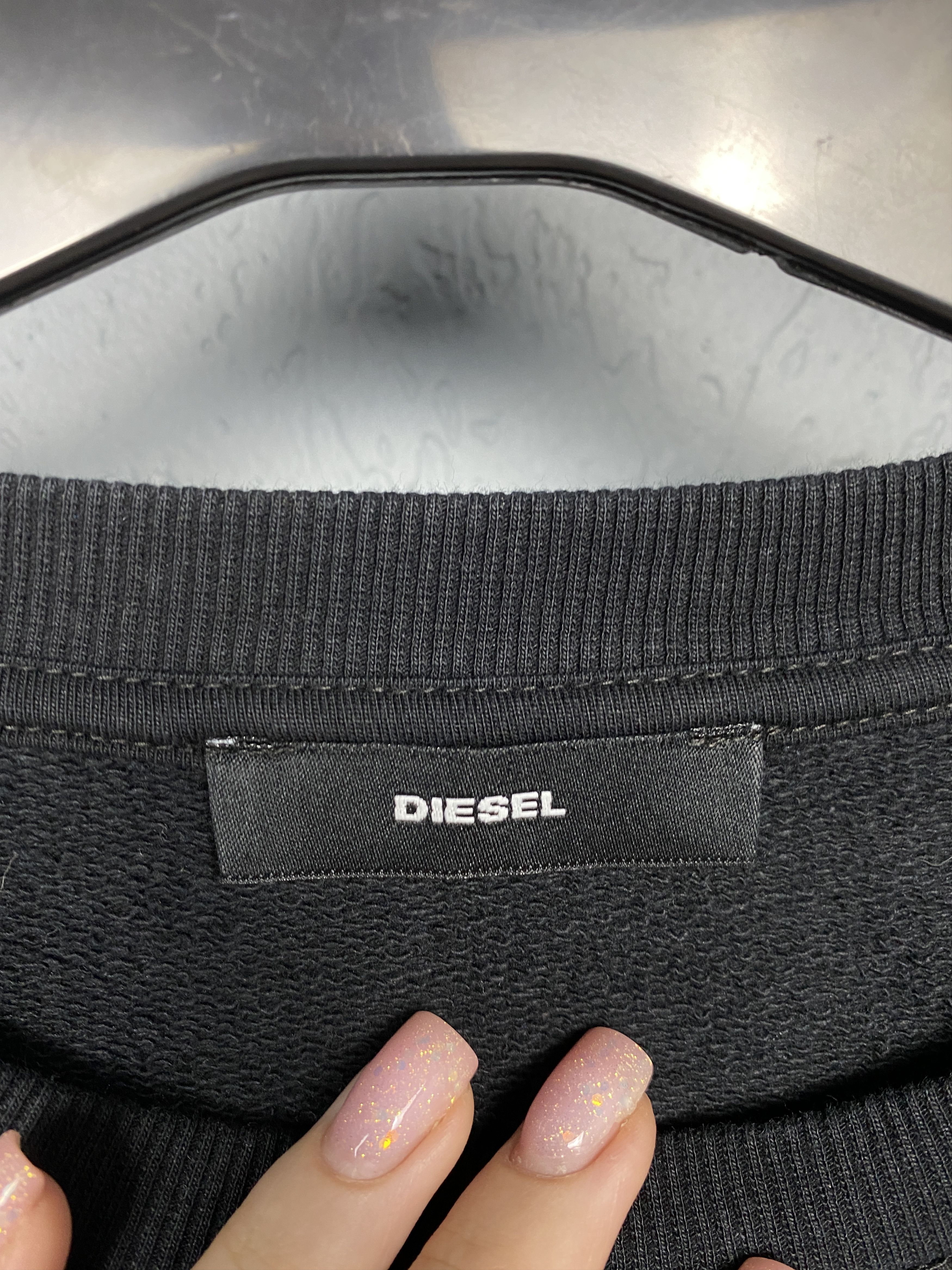 Diesel Diesel Vintage Mens Big Logo Punk Crew Neck Sweatshirt Y2K Size US M / EU 48-50 / 2 - 5 Thumbnail