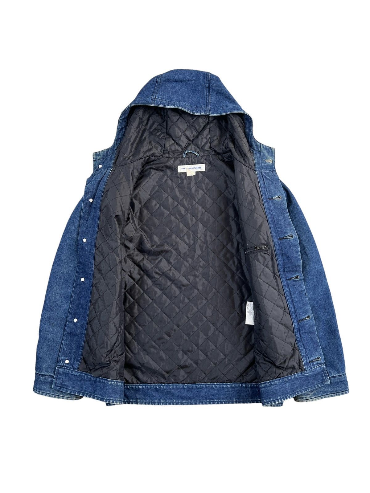 Comme des Garcons COMME des GARÇONS SHIRT Denim Working Jacket Size US S / EU 44-46 / 1 - 7 Thumbnail