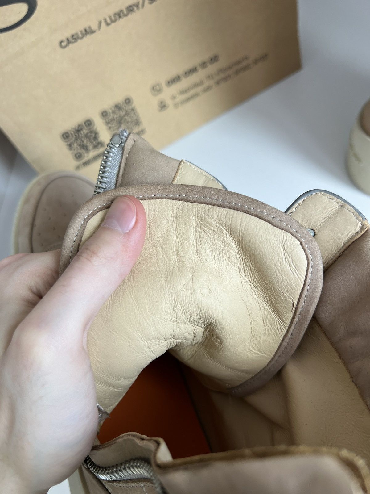 Fear of God × Vintage Vintage FEAR OF GOD nabuk military high top sneakers boots Size US 13 / EU 46 - 10 Thumbnail