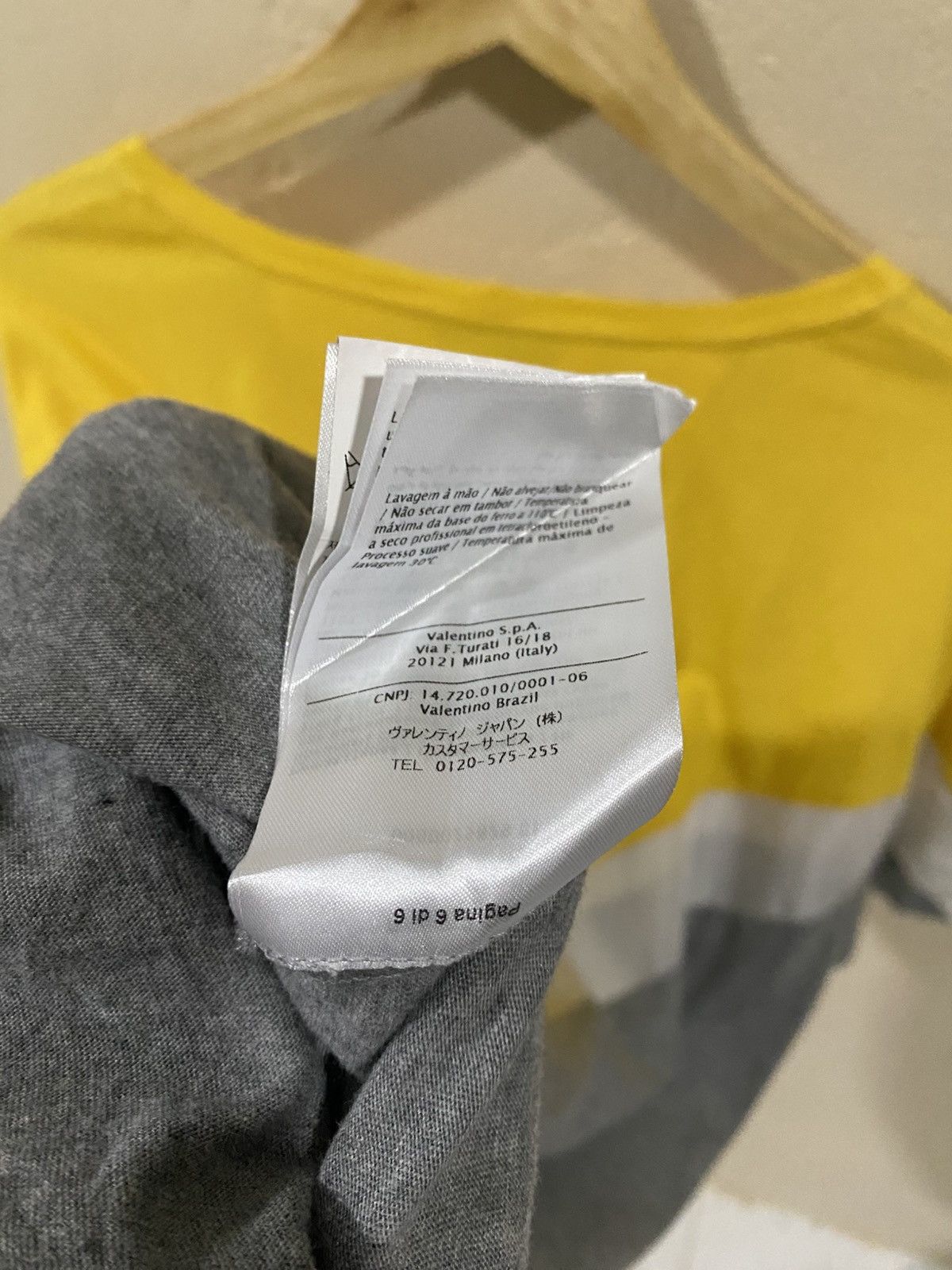 Valentino Valentino Tricolor Tee Size US XL / EU 56 / 4 - 10 Thumbnail