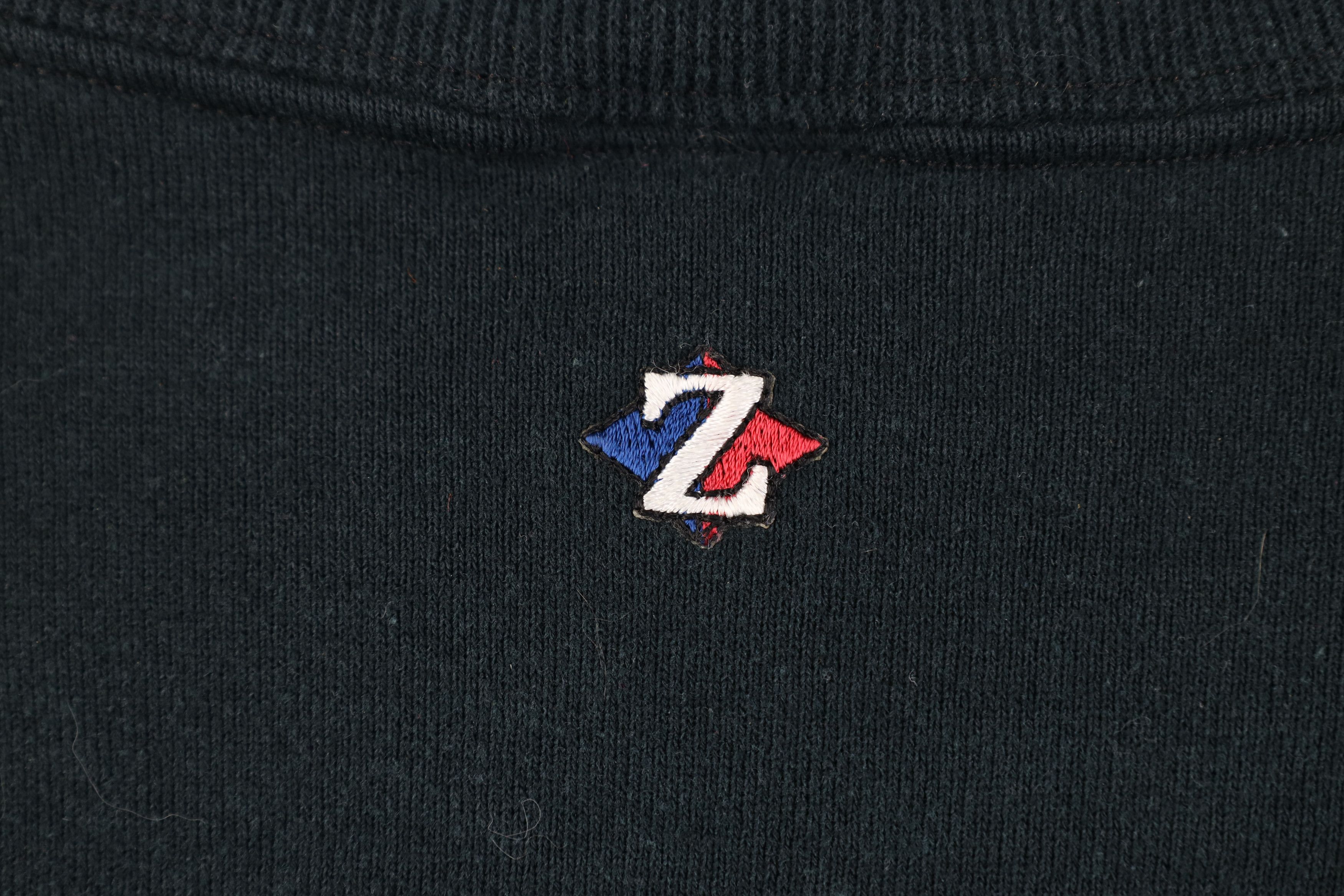 Vintage Vintage 90s Streetwear Heavy Crewneck Sweatshirt Black USA Size US XL / EU 56 / 4 - 9 Thumbnail