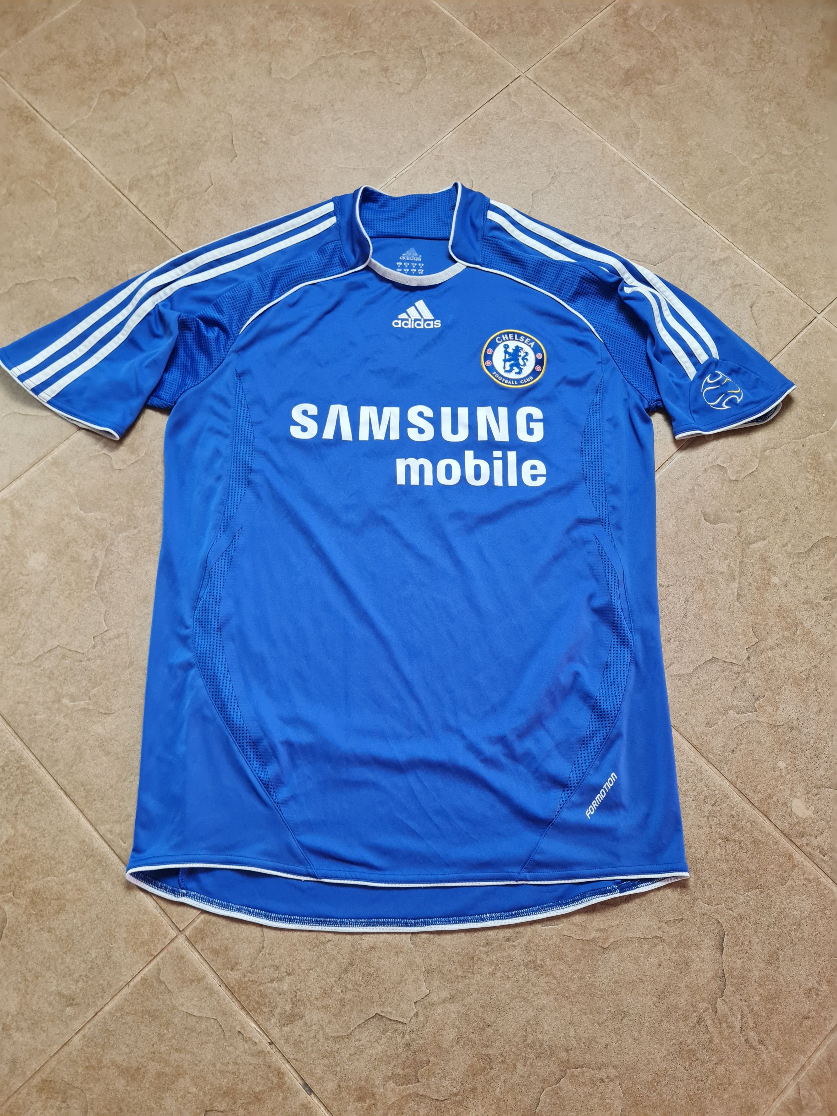 Adidas Soccer Shirt #13 Football Jersey Adidas Chelsea 2006-2008 Size US M / EU 48-50 / 2 - 10 Thumbnail