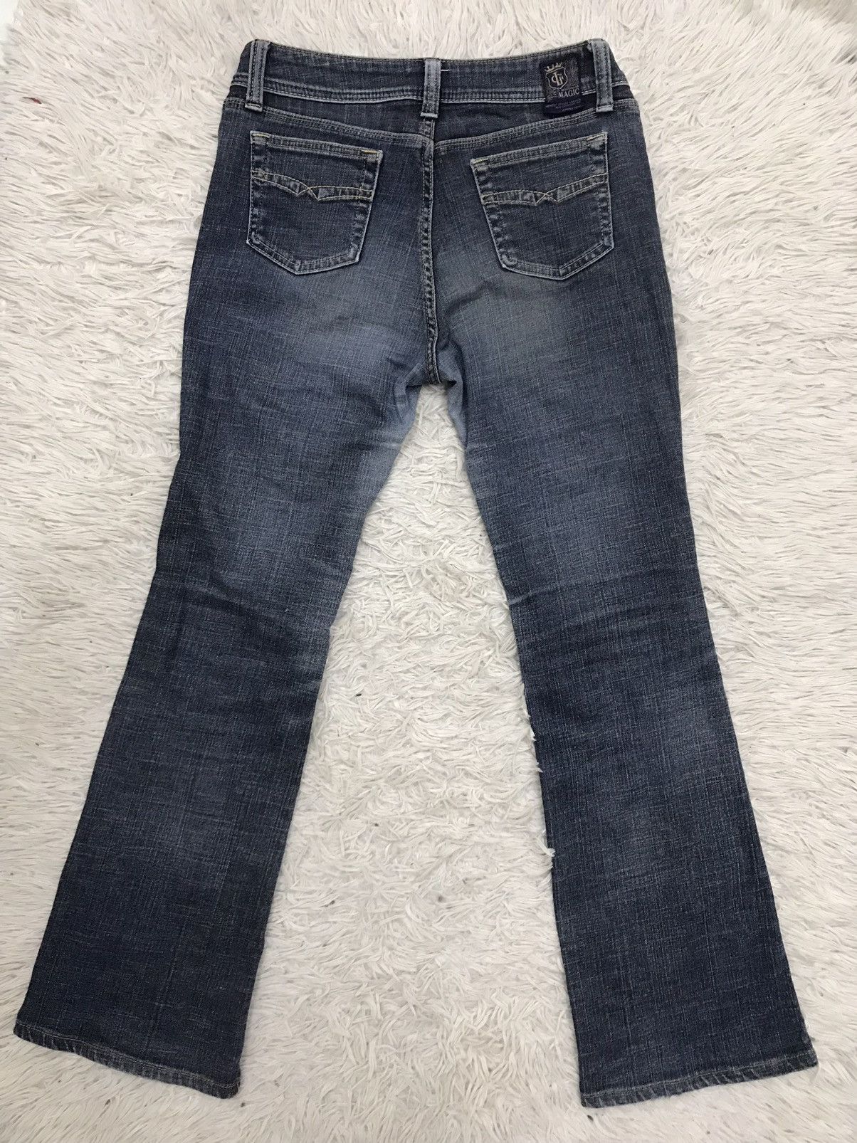 Japanese Brand Vintage Georgia Love Flare Denim Jeans Size US 28 / EU 44 - 2 Thumbnail