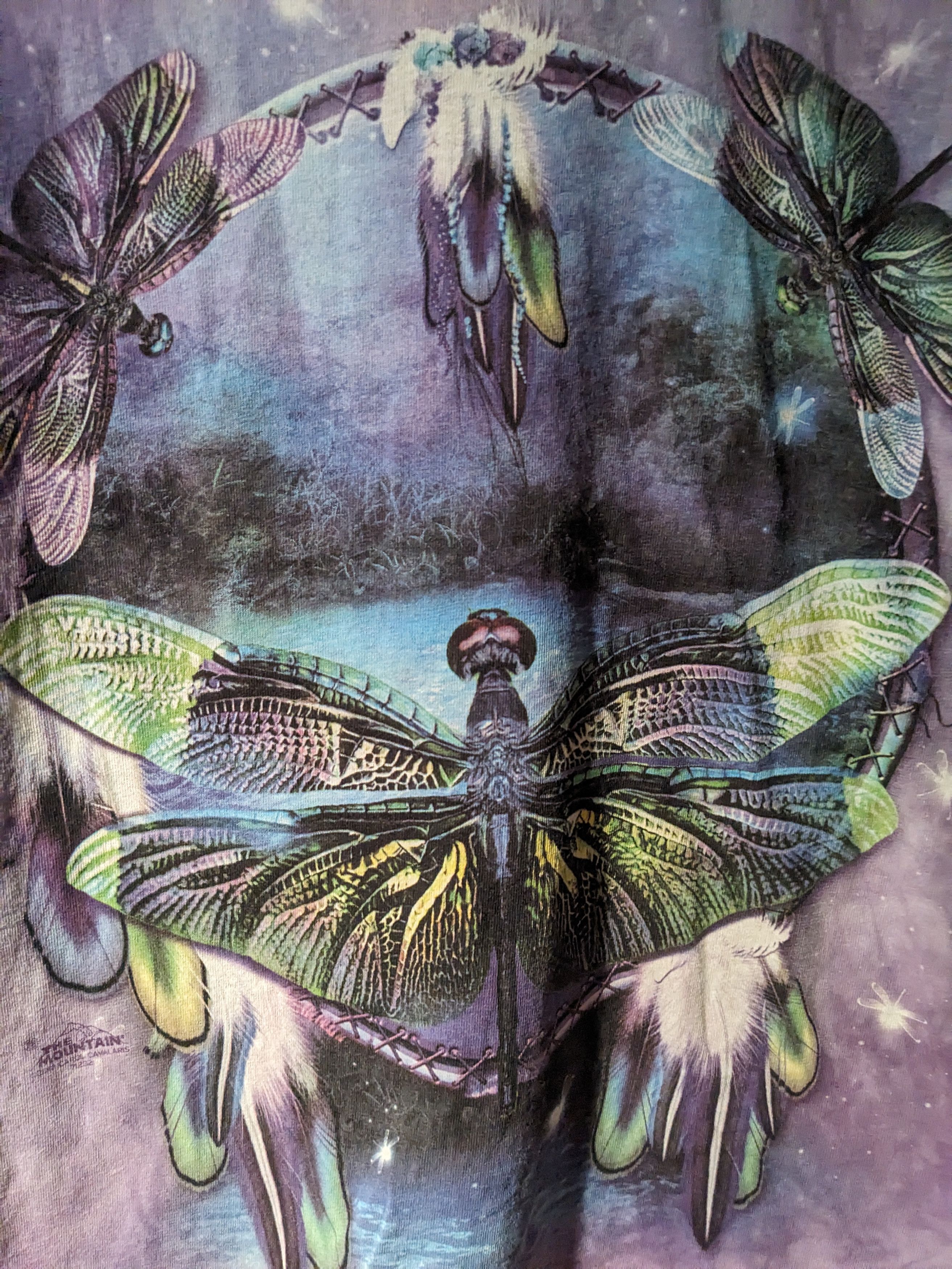 The Mountain × Vintage Vintage 2012 The Mountain Firefly Animal Nature T-Shirt Size US M / EU 48-50 / 2 - 2 Thumbnail