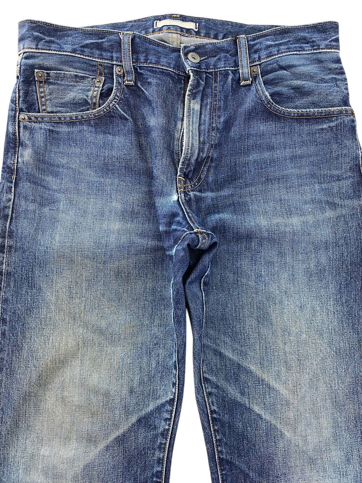 Uniqlo Uniqlo X Selvedge Faded Wash Straight Leg Style Jeans Size US 32 / EU 48 - 2 Thumbnail