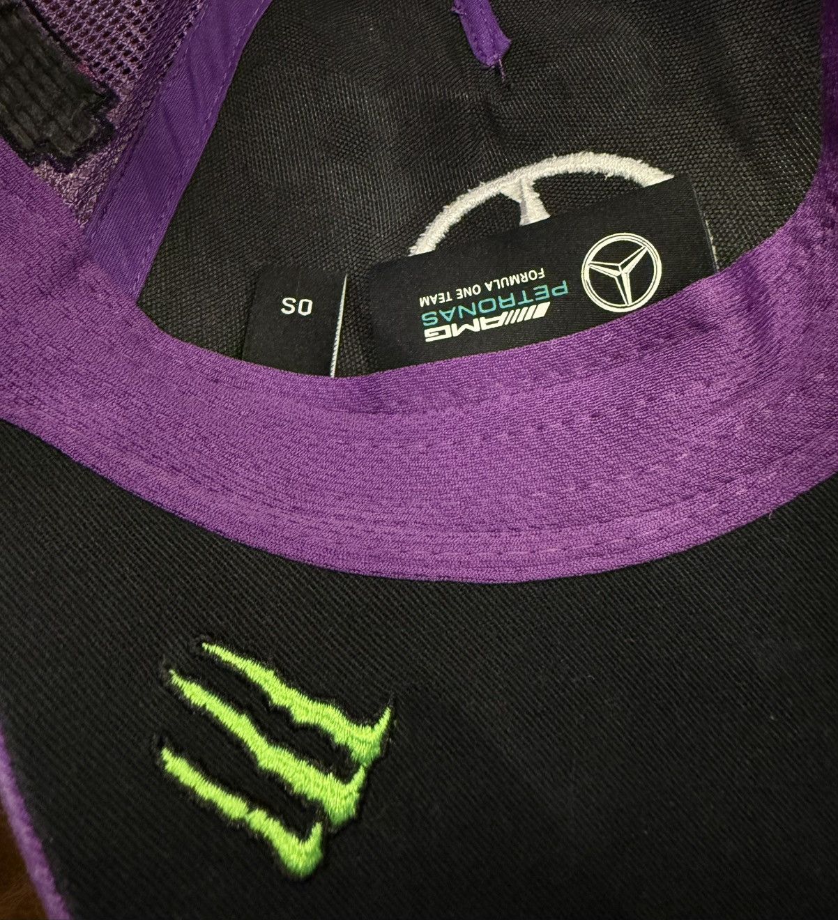 Mercedes-Benz Mercedes Benz AMG Petronas Racing Trucker Cap Size ONE SIZE - 7 Thumbnail