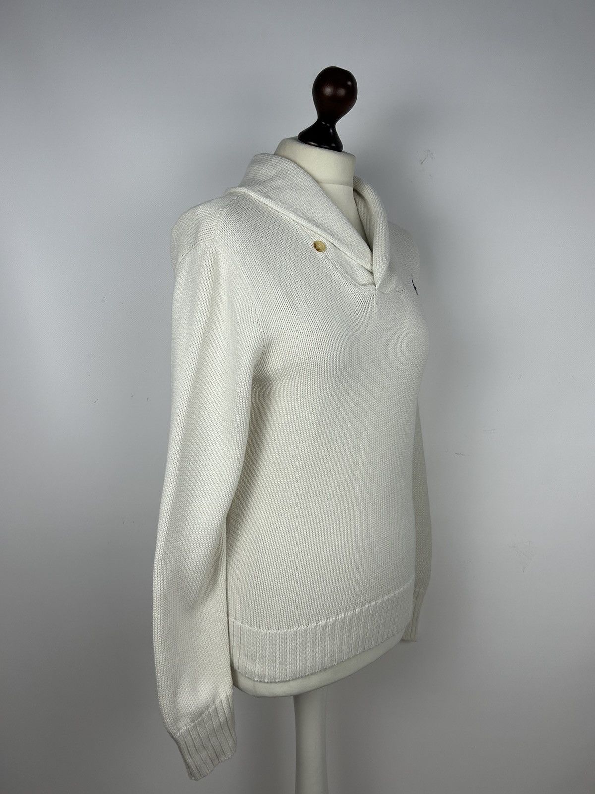 Ralph Lauren Sport Vintage Polo Ralph Lauren Sport Knit Sweater White Size L Size L / US 10 / IT 46 - 5 Thumbnail