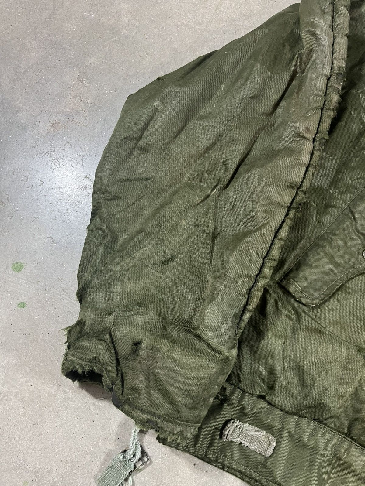 Vintage Vintage 60s USN A-1 Deck Jacket Faded Green Size US L / EU 52-54 / 3 - 9 Thumbnail