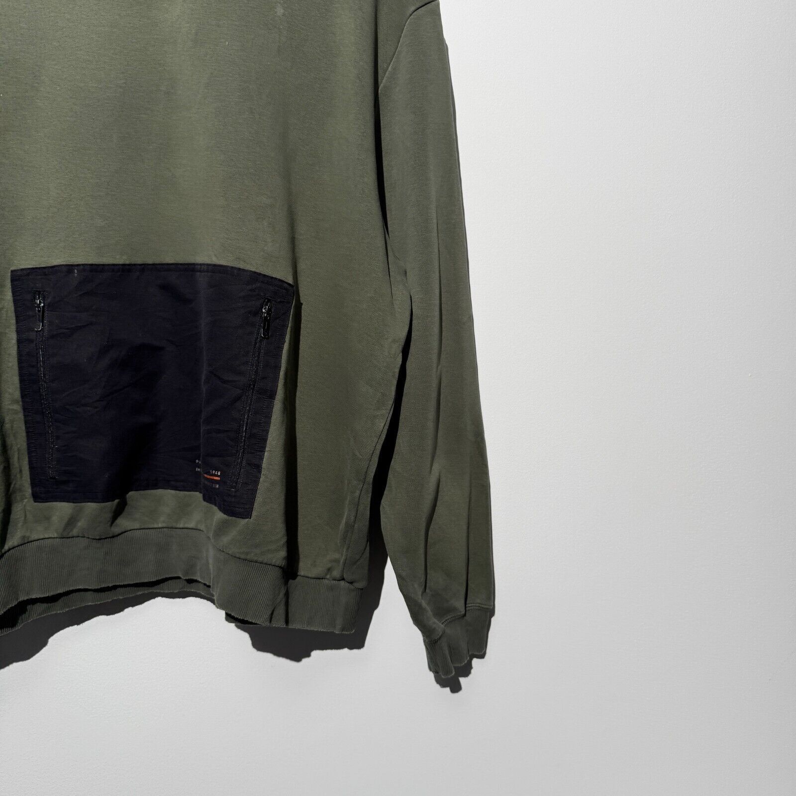 Puma × Vintage Puma Unisex Green Cotton Hoodie Size XL Center Logo Size US XL / EU 56 / 4 - 3 Thumbnail