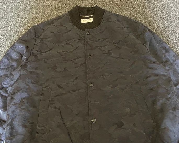 Saint Laurent Paris × Yves Saint Laurent Saint Laurent YSL camouflage Teddy jacket2410-Nextarrow Size US L / EU 52-54 / 3 - 3 Thumbnail