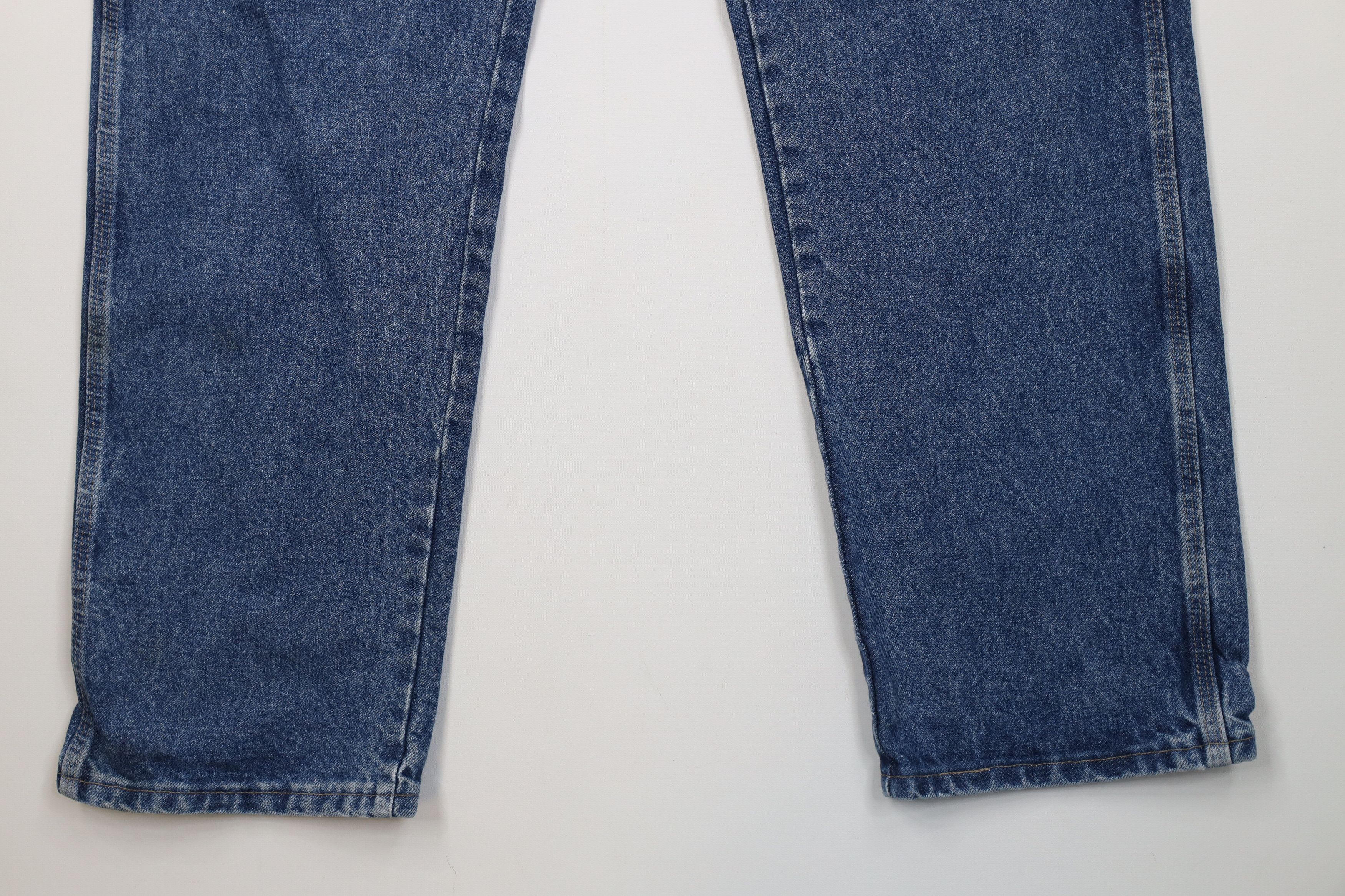 Vintage Bulwark FR Fire Flame Resistant Wide Leg Denim Jeans Size US 38 / EU 54 - 4 Thumbnail