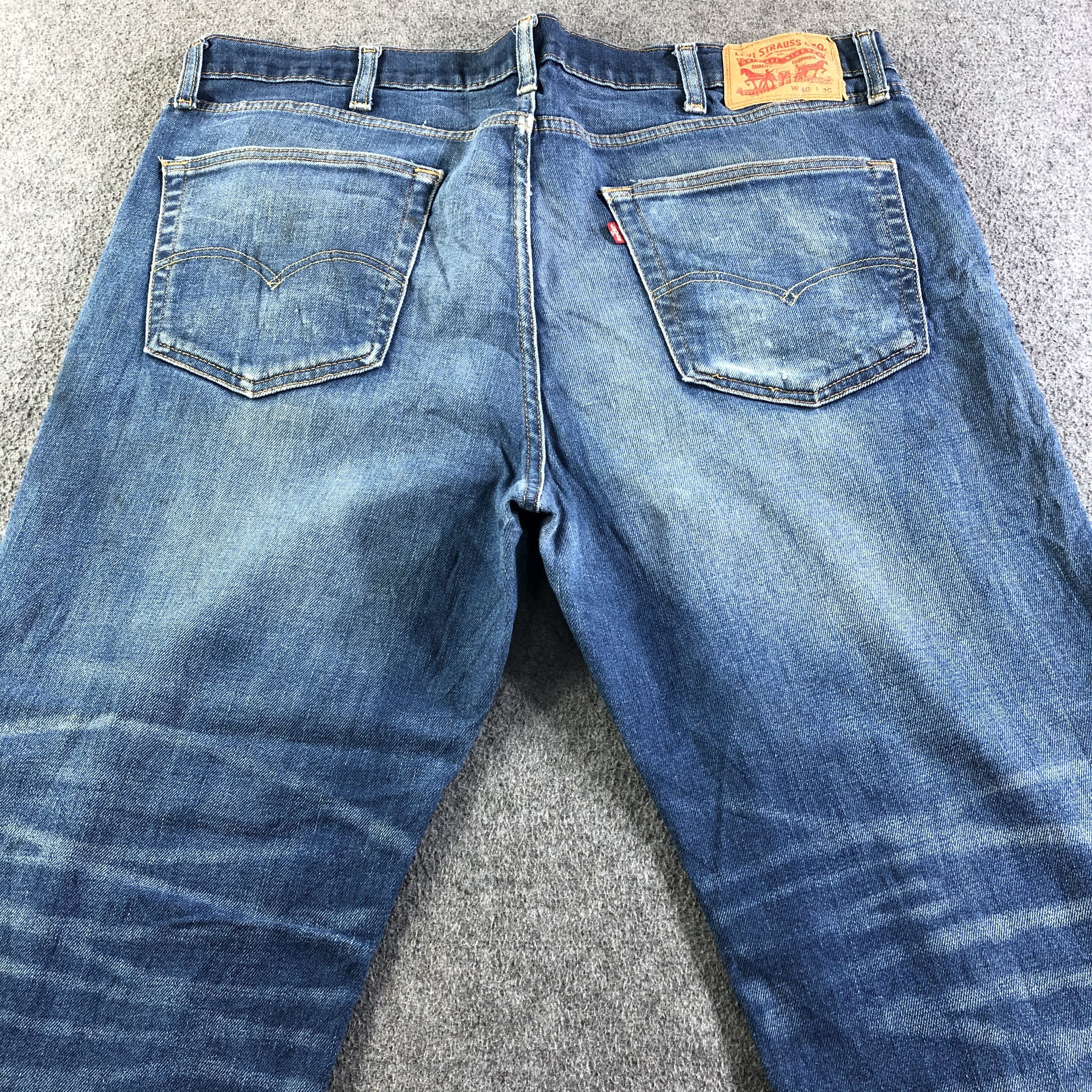 Levi's Vintage Blue Wash Levis 541 Jeans-J4527 Size US 41 - 4 Thumbnail