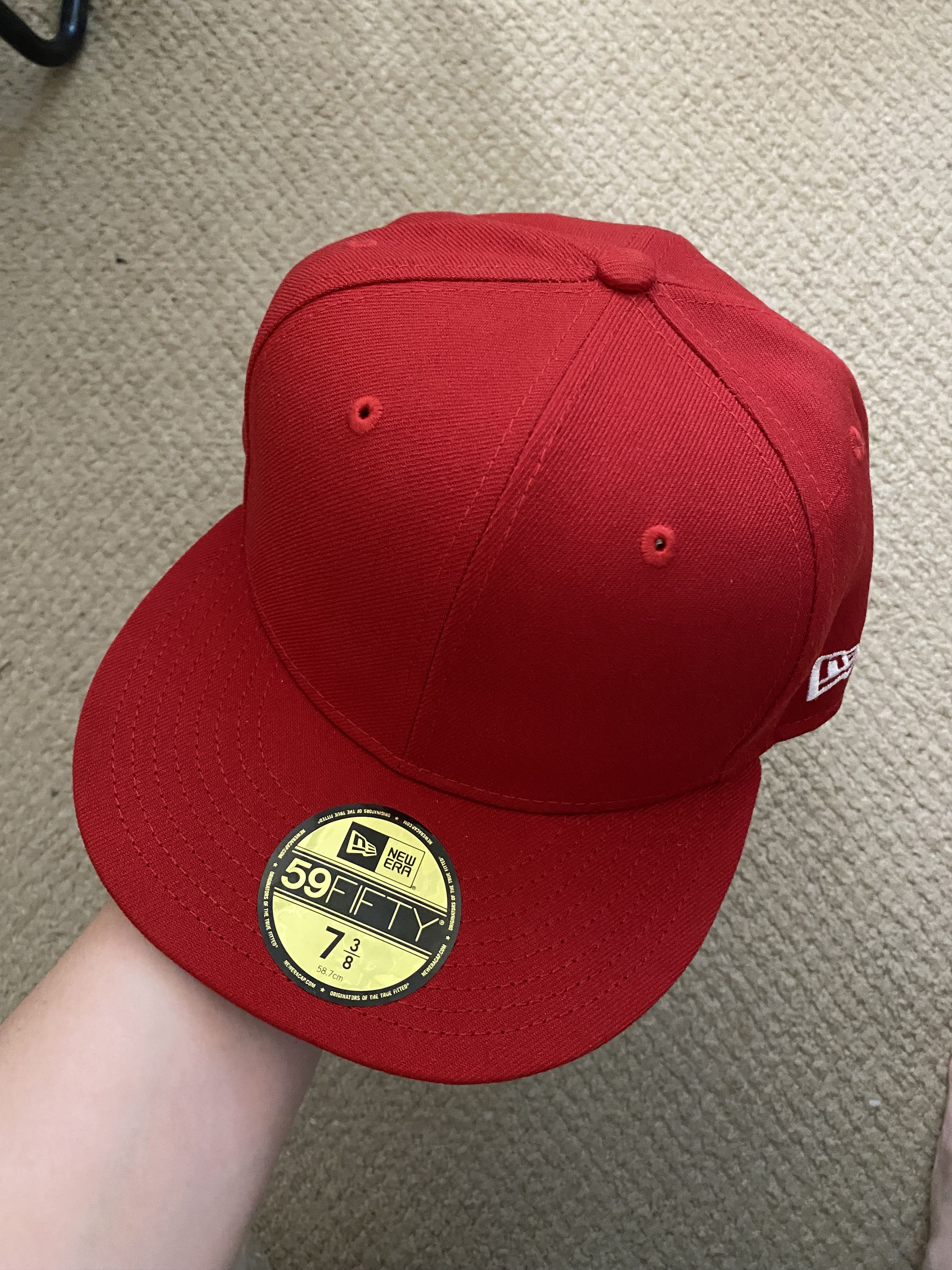【7 3/8】Supreme®/ANTIHERO® New Era Supreme Anti Hero New Era Red Blue FW25 7 3/8 7 1/4 7 5/8 | eBay